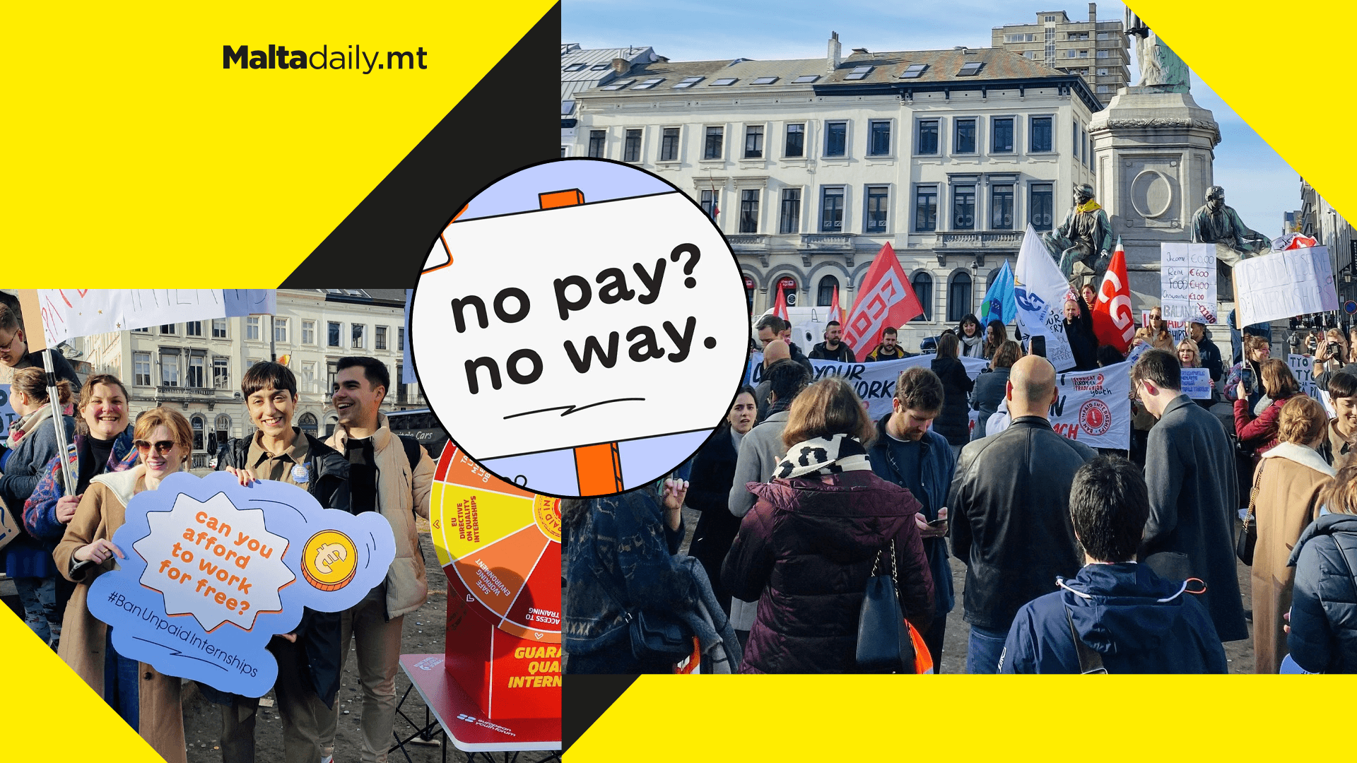 Maltese youth join initiative to ban unpaid internships