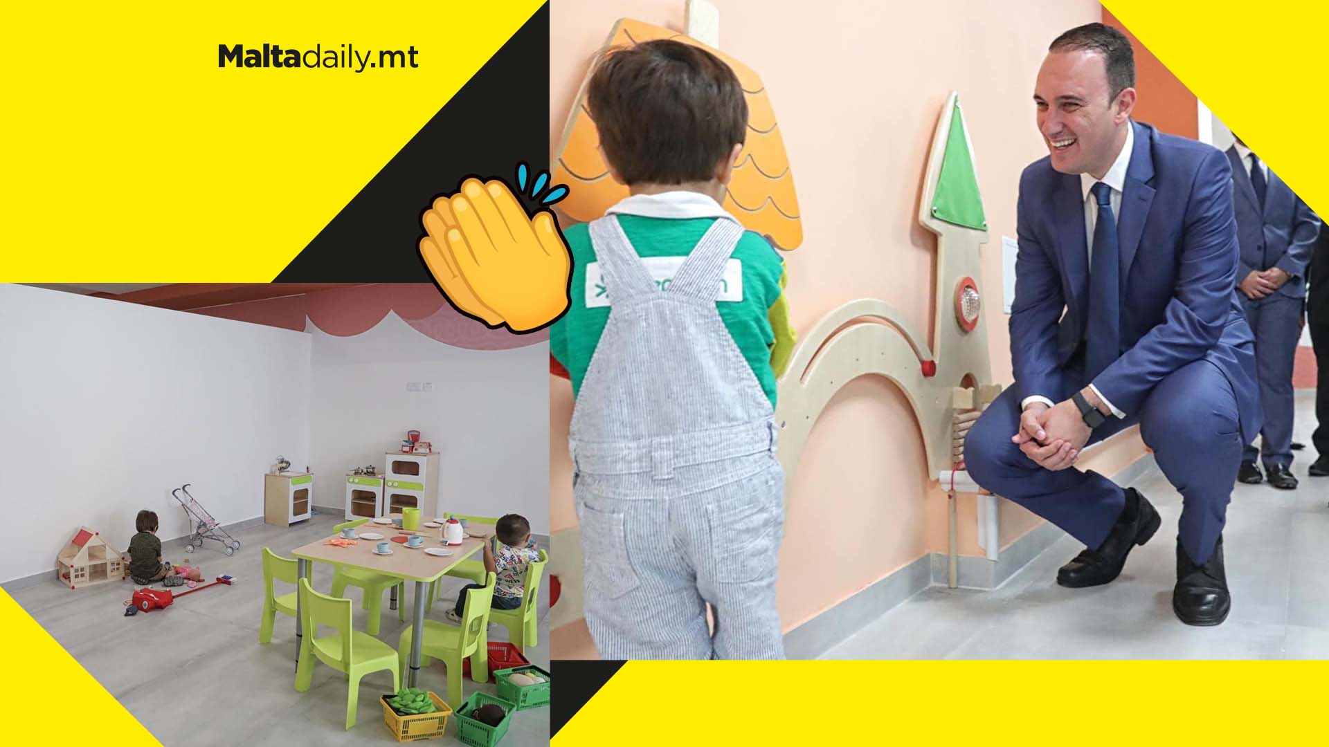 Laptops for new secondary school students and new childcare centre