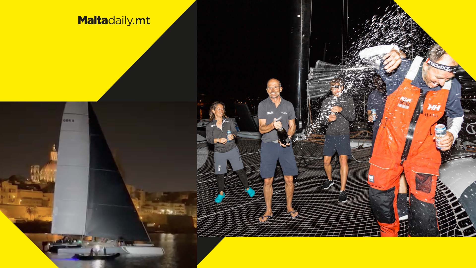 Electrifying finish for Rolex Middle Sea Race as first place beats second by less than one minute