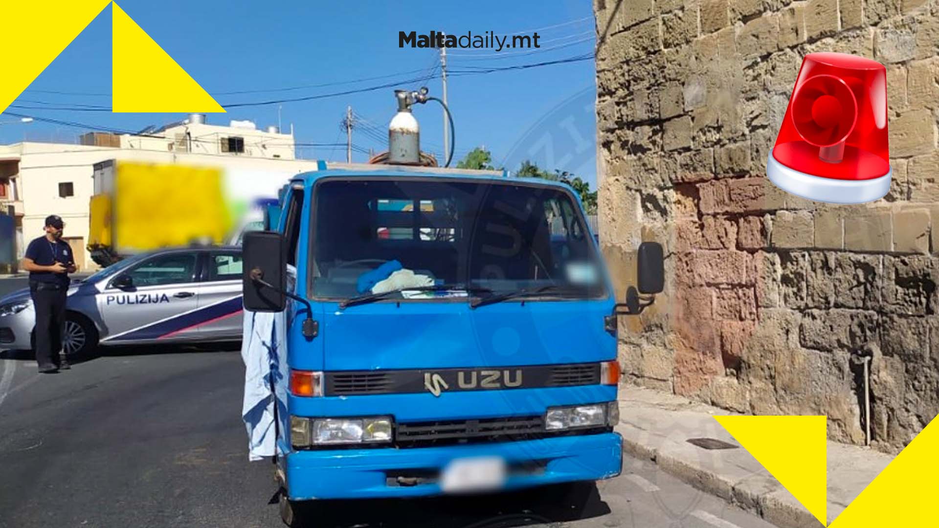 Man hit by vehicle in Żejtun suffering serious injuries