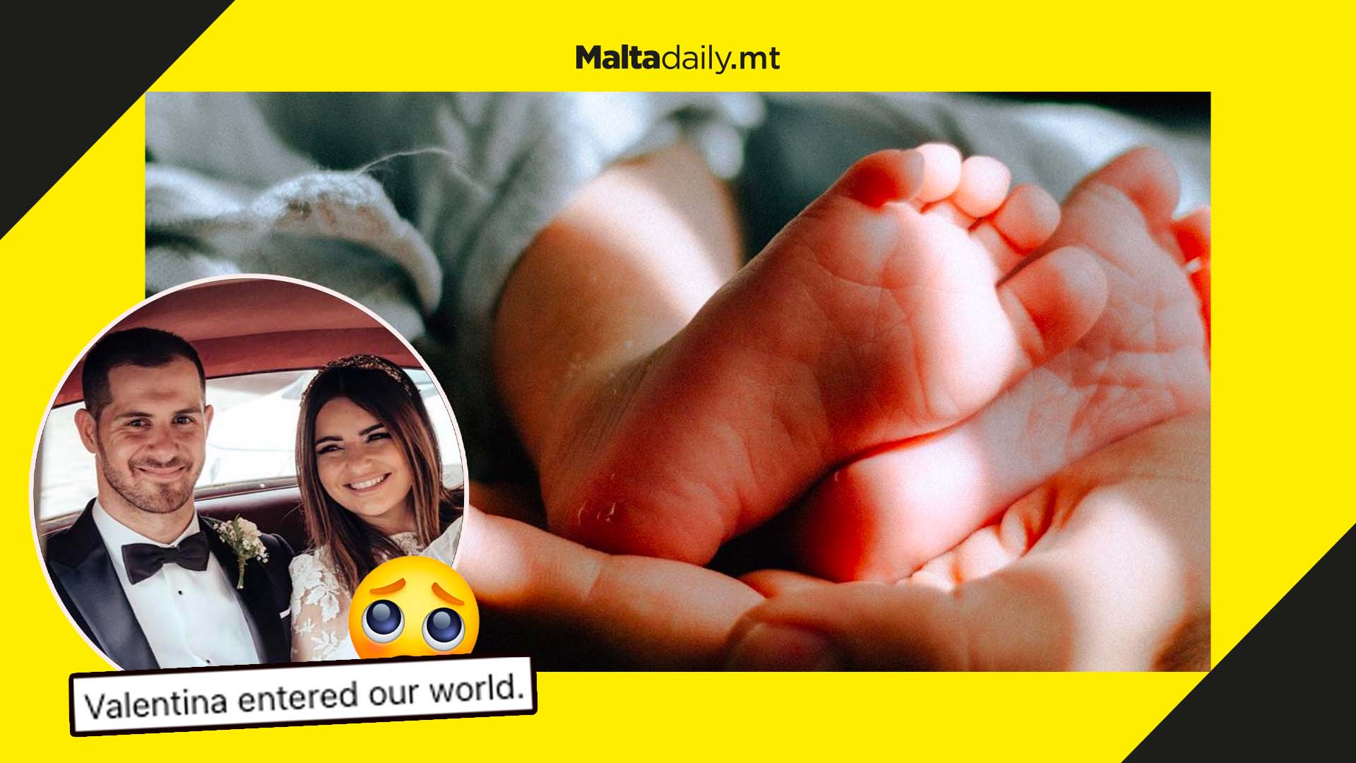 Singer Christabelle and husband Jordan welcome baby girl