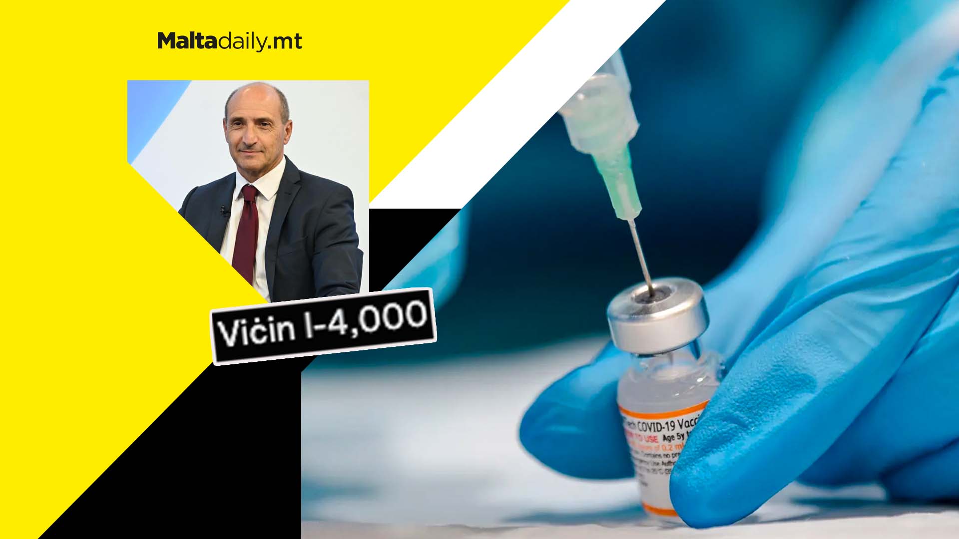 Around 4000 take flu and Omicron jab on first day of roll-out