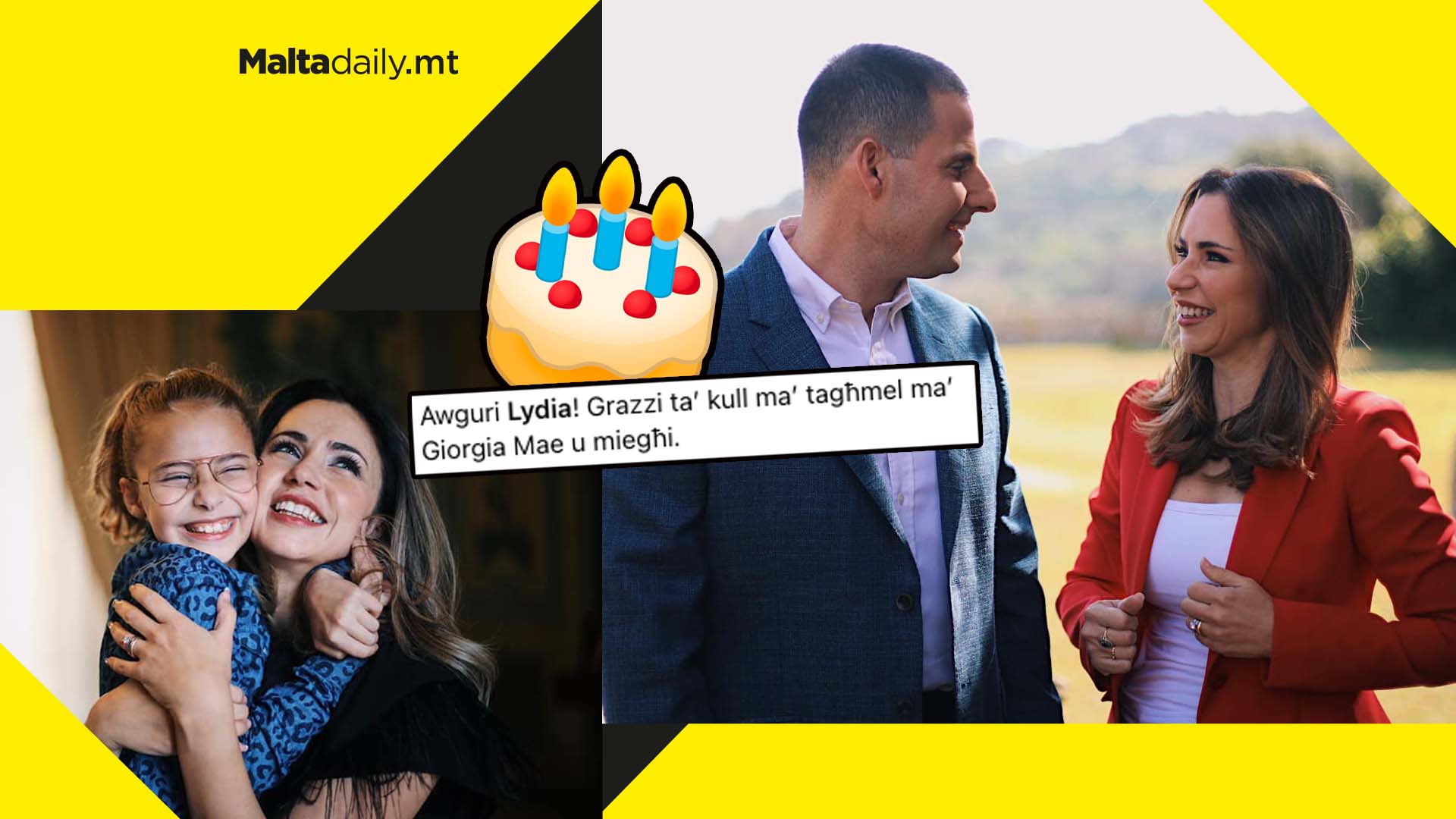 Happy 44th birthday Lydia Abela – Who is Lydia?