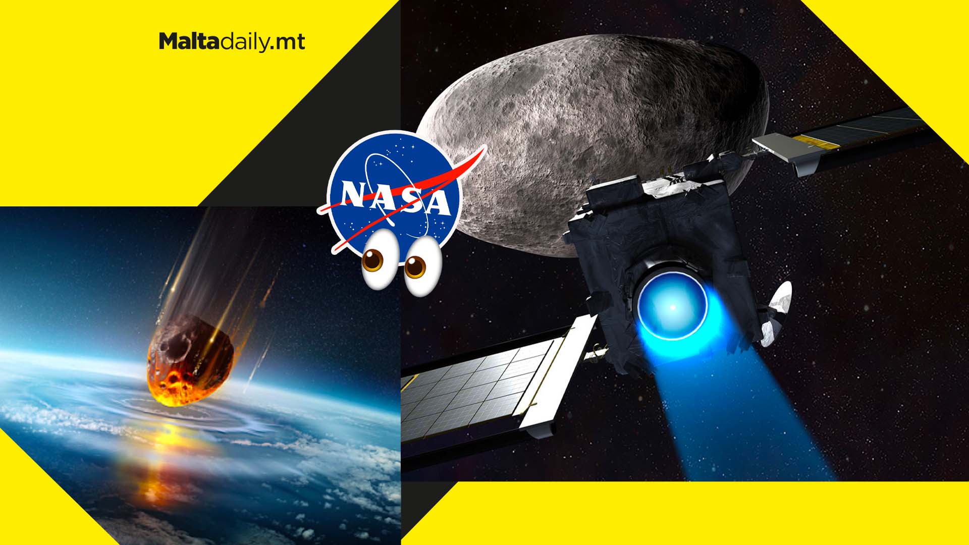 NASA just diverted a massive asteroid in the silence of space