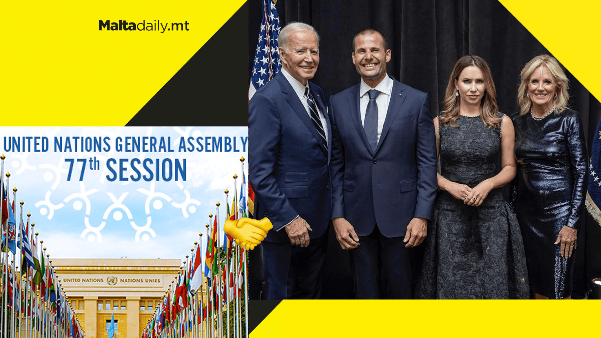 Prime Minister Robert Abela meets US President Joe Biden