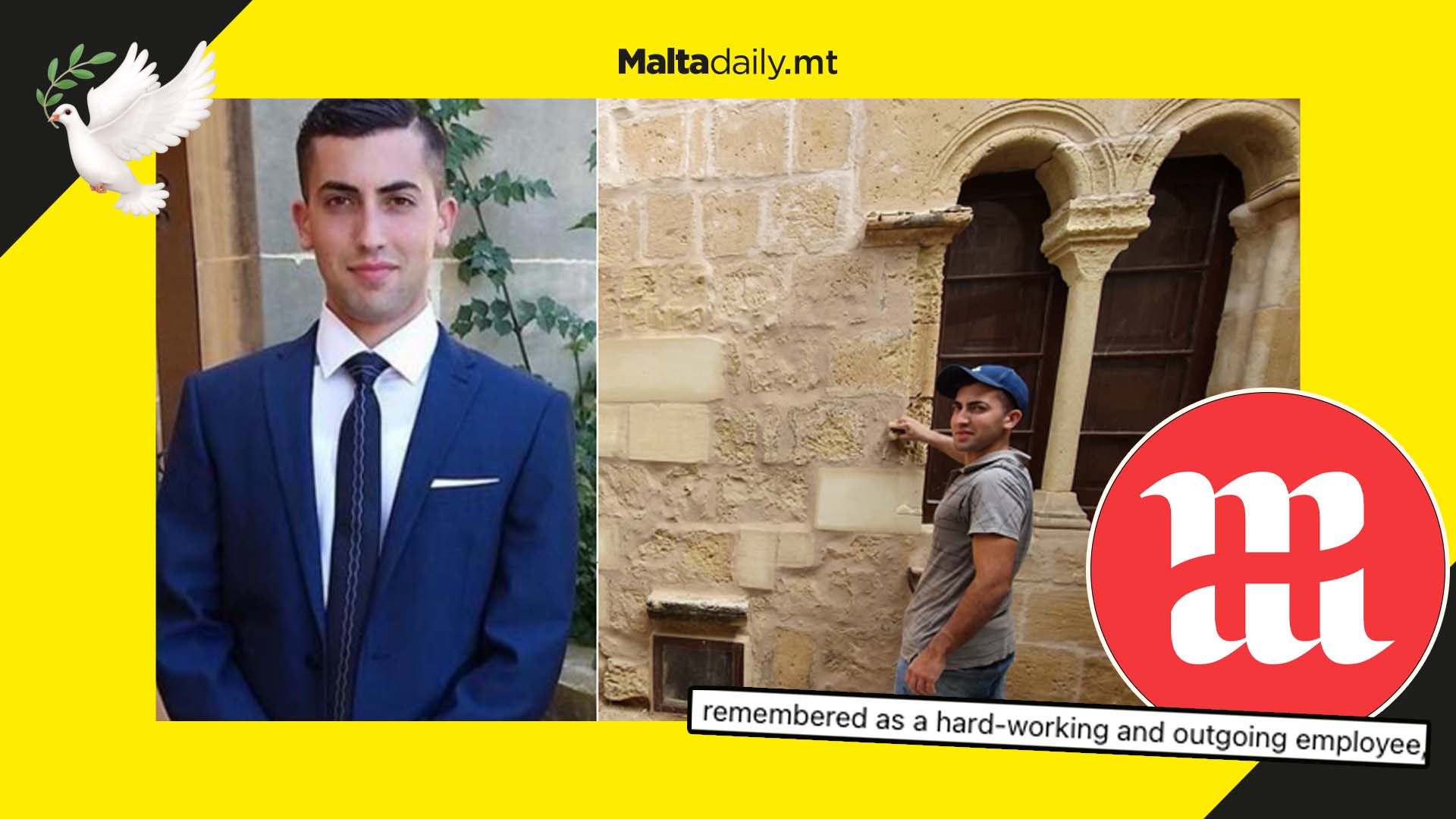 Luca Curmi: tributes pour in for Munxar construction site fatality