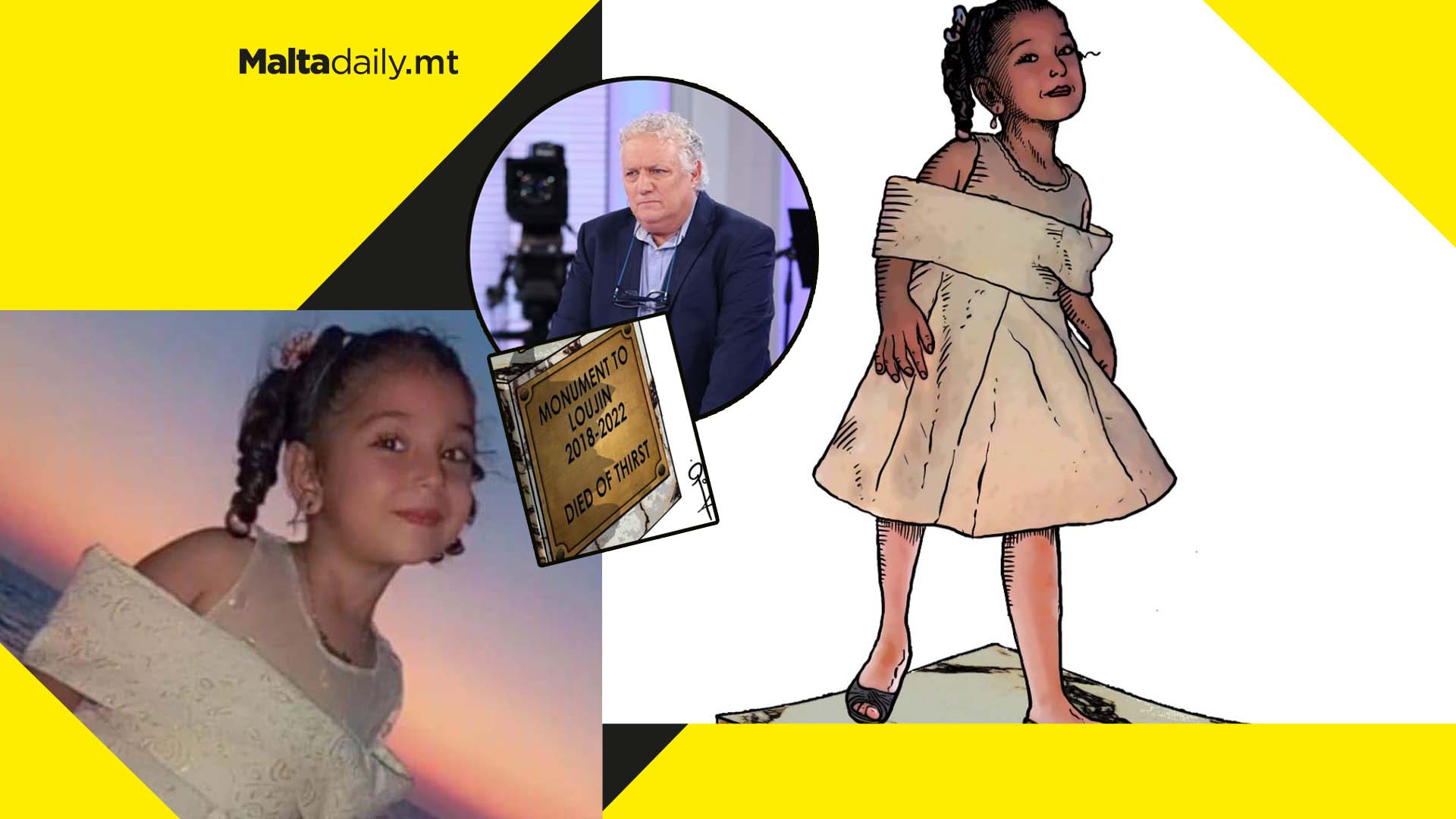 Peppi Azzopardi proposes statue for late 4-year-old migrant who died of thirst