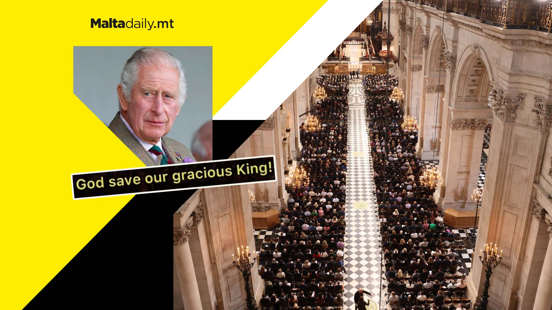 UK National Anthem sung with changed lyrics for first time in 70 years