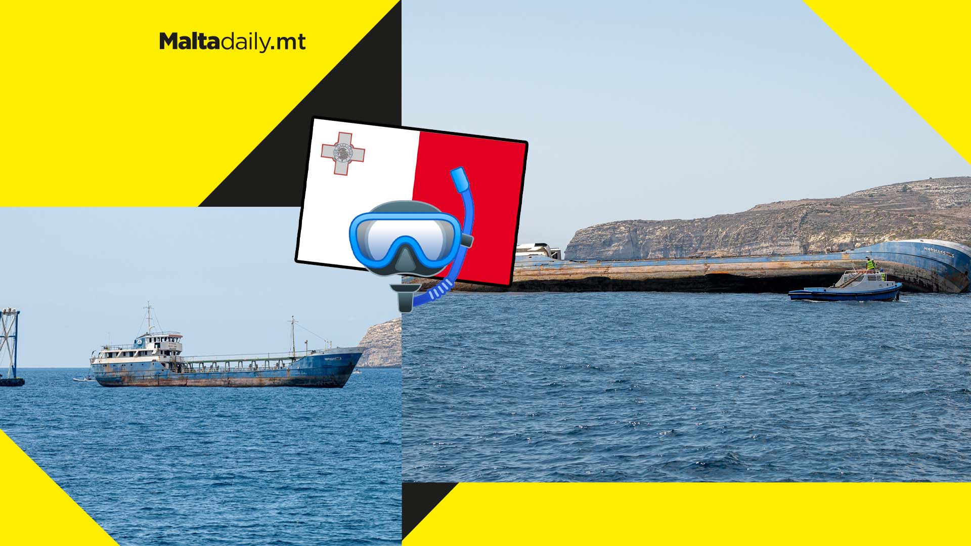 Sunken Hephaestus shipwreck to draw in divers and tourists to Maltese waters
