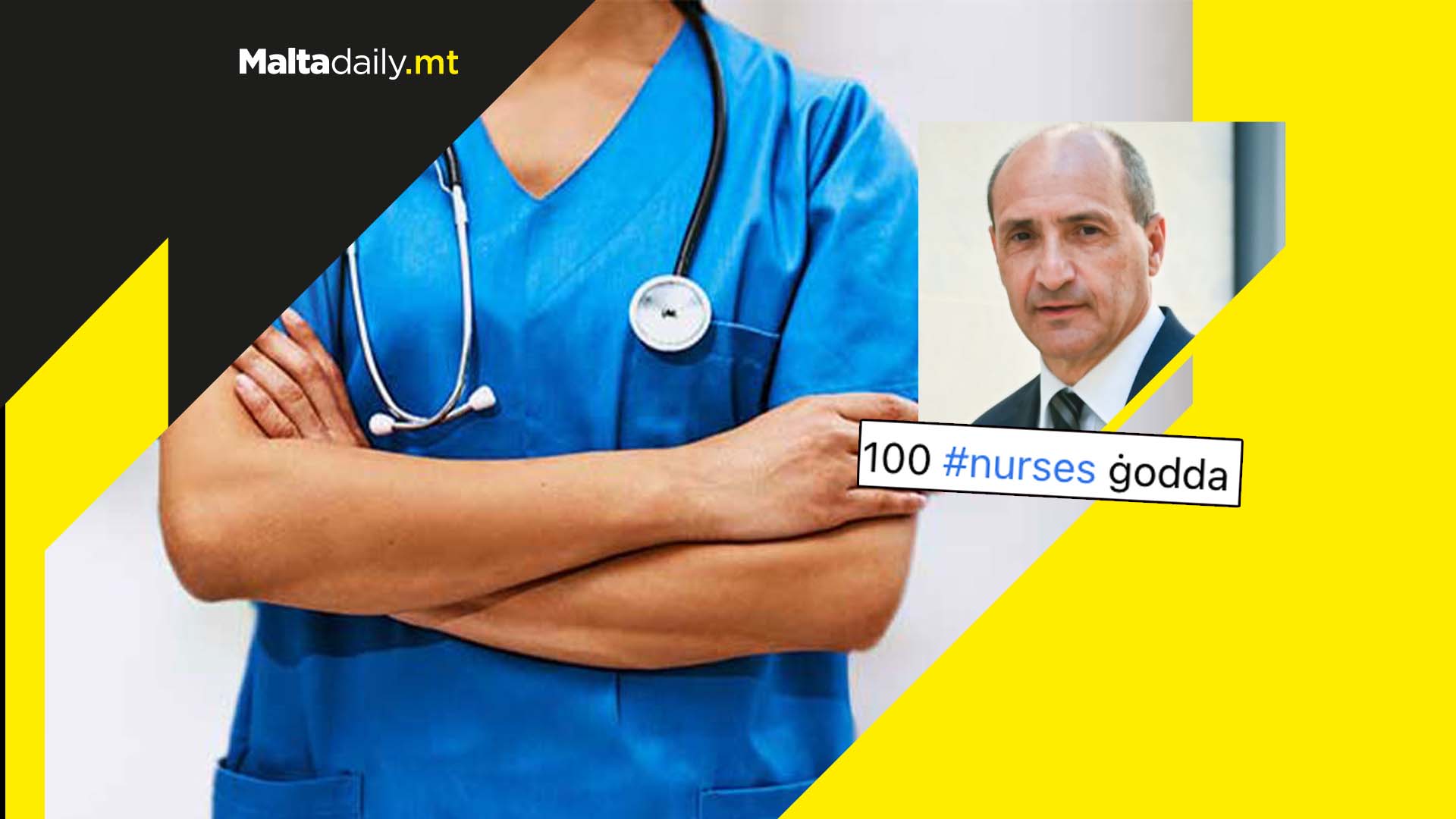 100 new nurses to begin work by next week in government hospitals