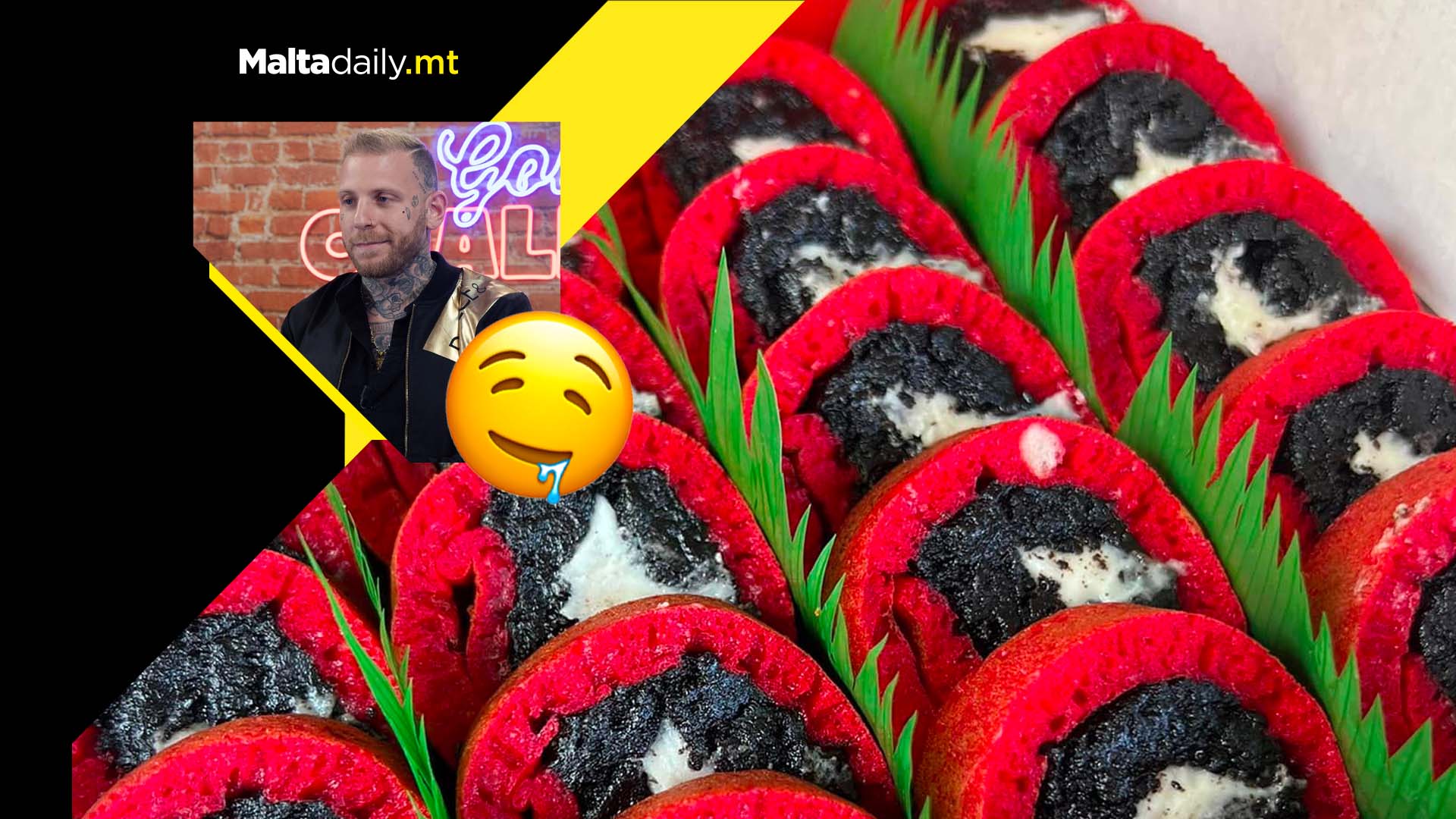 New Red Velvet Sushi Rolls hitting Malta at Wagyu outlets!