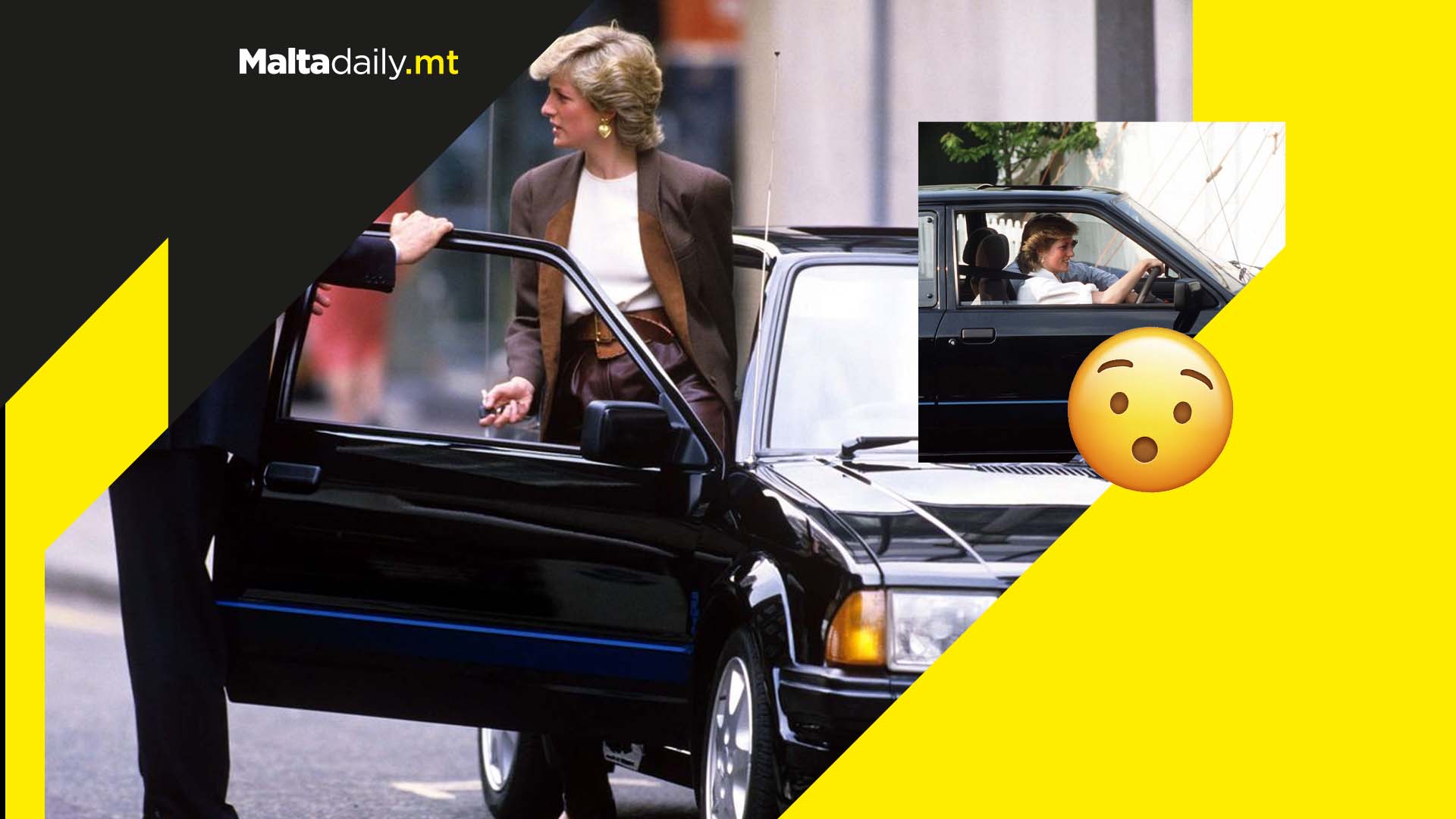 Princess Diana’s Ford Escort sells for whopping £650,000