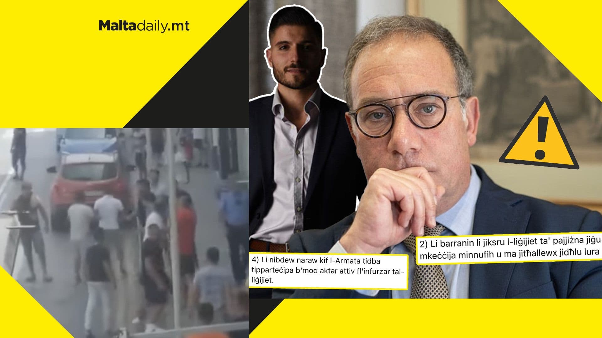 Army involvement & deportation among PN’s 5 security proposals, Joe Giglio reveals