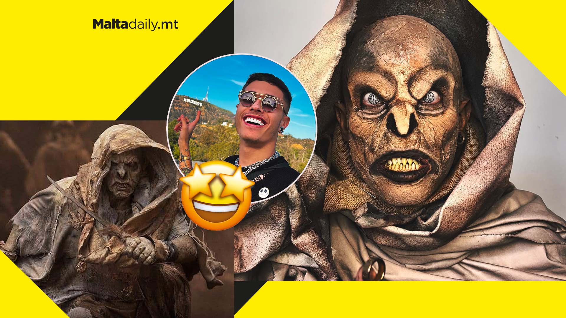 Maltese makeup artist creates orc design for new Lord of the Rings series