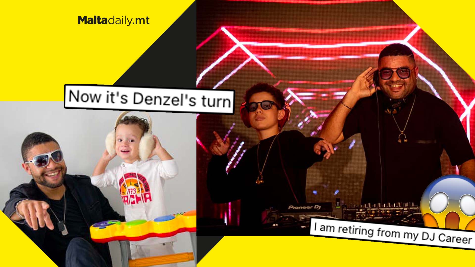 Legendary Maltese DJ Joseph Armani hangs up boots to focus on son’s career