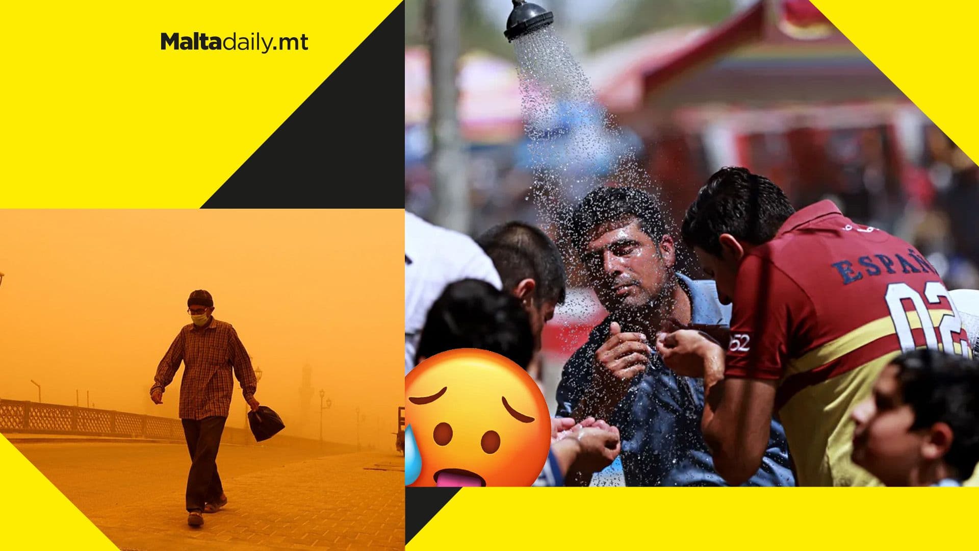 Workers in Iraq given day off due to scorching heat as temperatures exceed 50°C