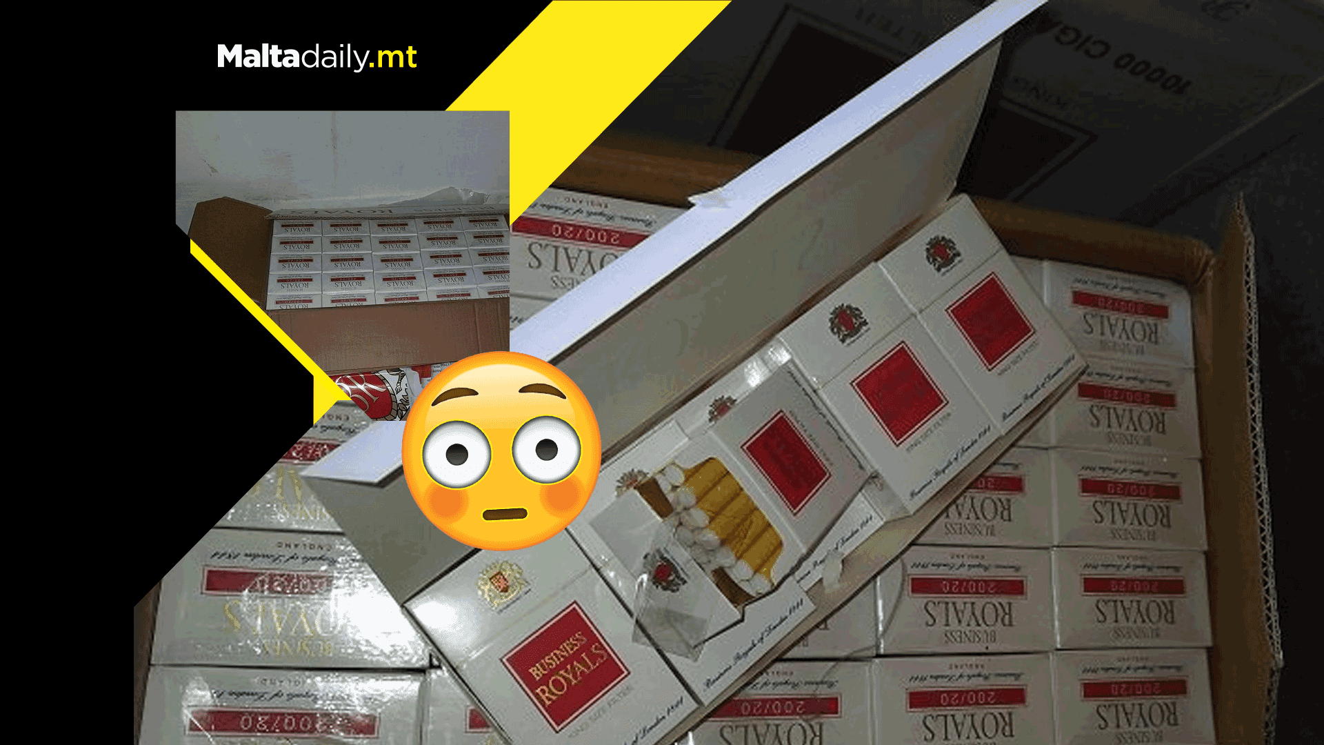 Nearly 50,000 contraband cigarettes and 211 of kg tobacco seized from Birkirkara garage
