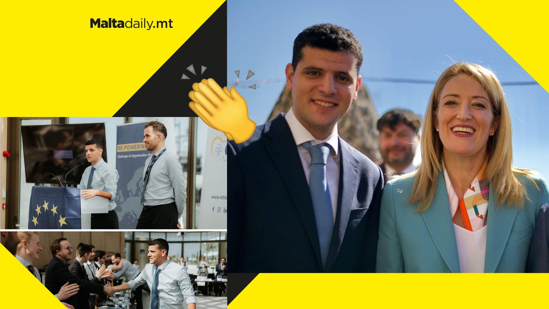 Malta’s Beppe Galea elected Chairman of the European Democrat Students
