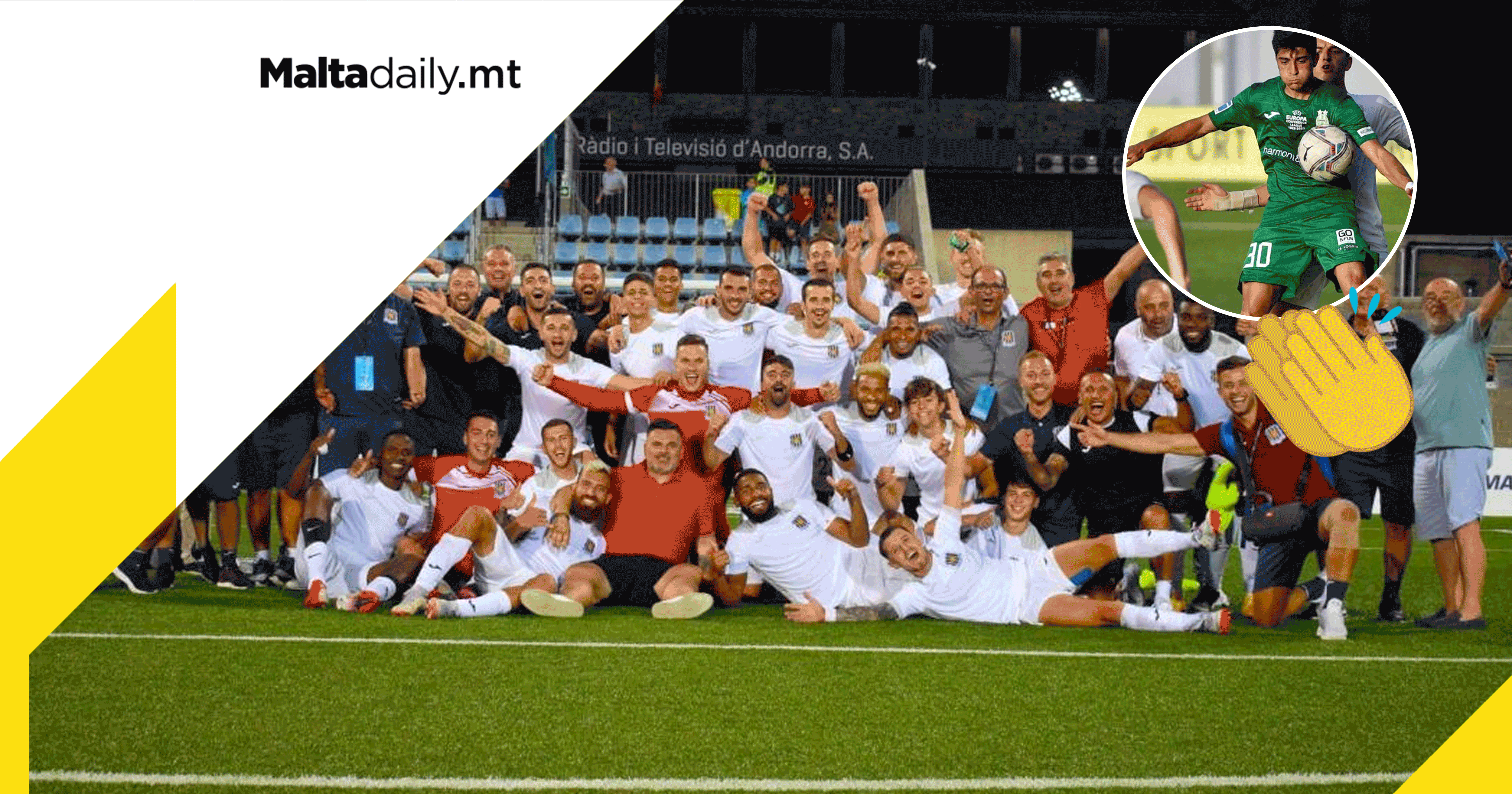 Gżira progress in Conference League as Floriana bow out in narrow defeat