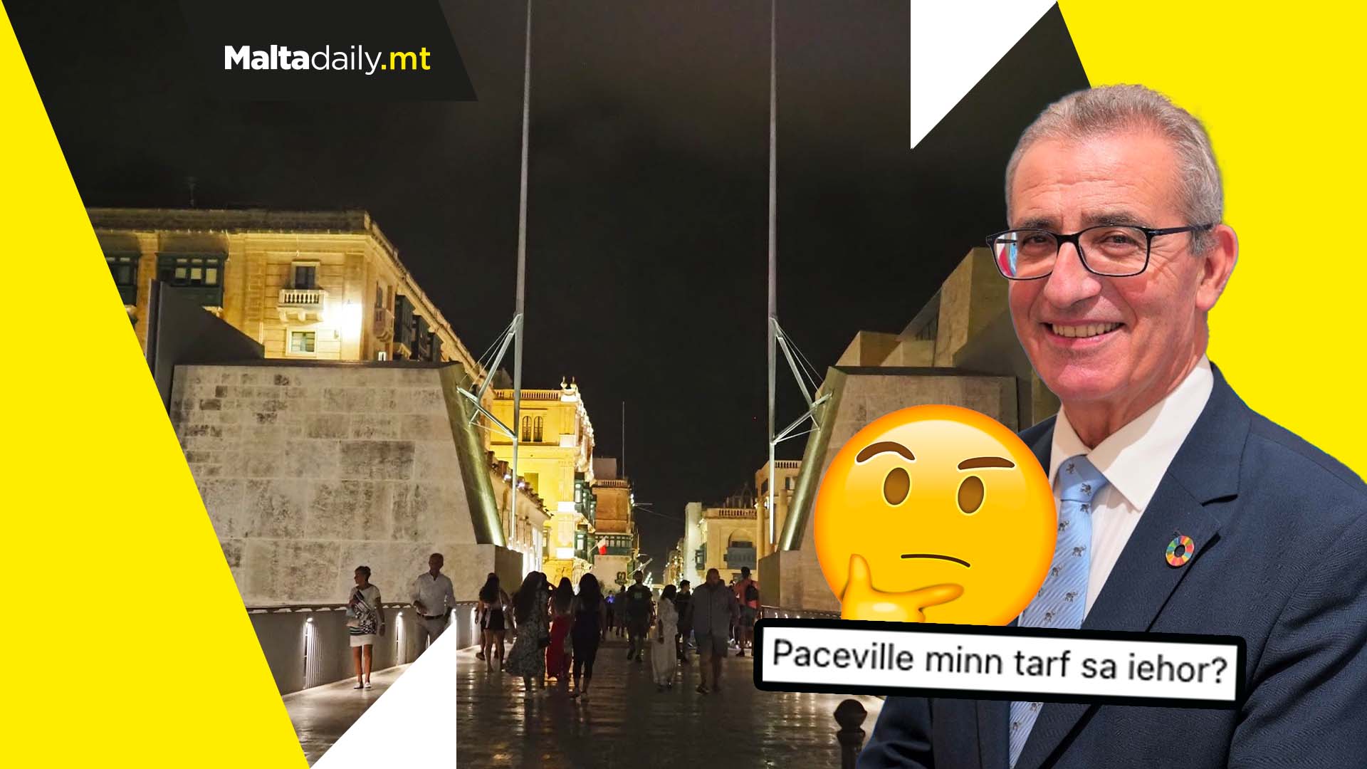 Former foreign minister voices Valletta resident noise concerns