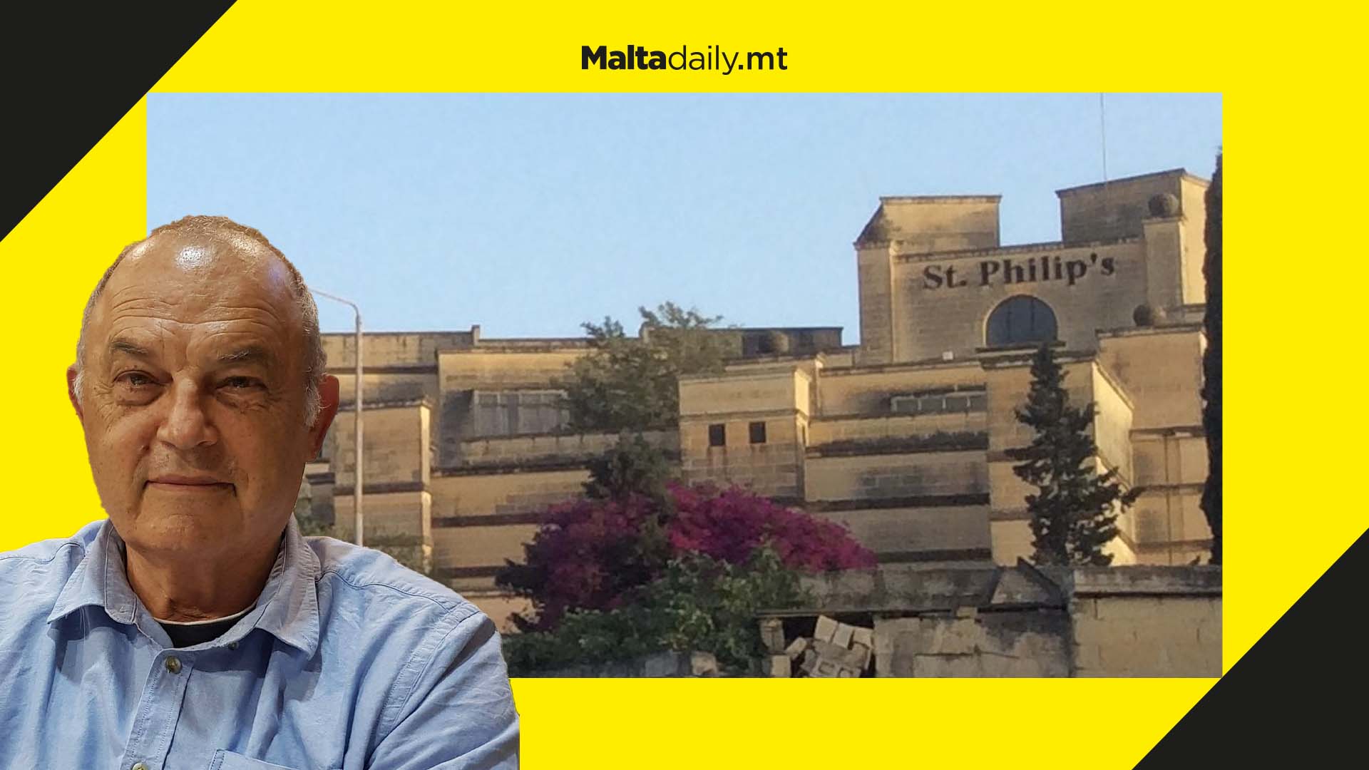 Entrances to abandoned St Philip’s Hospital boarded up