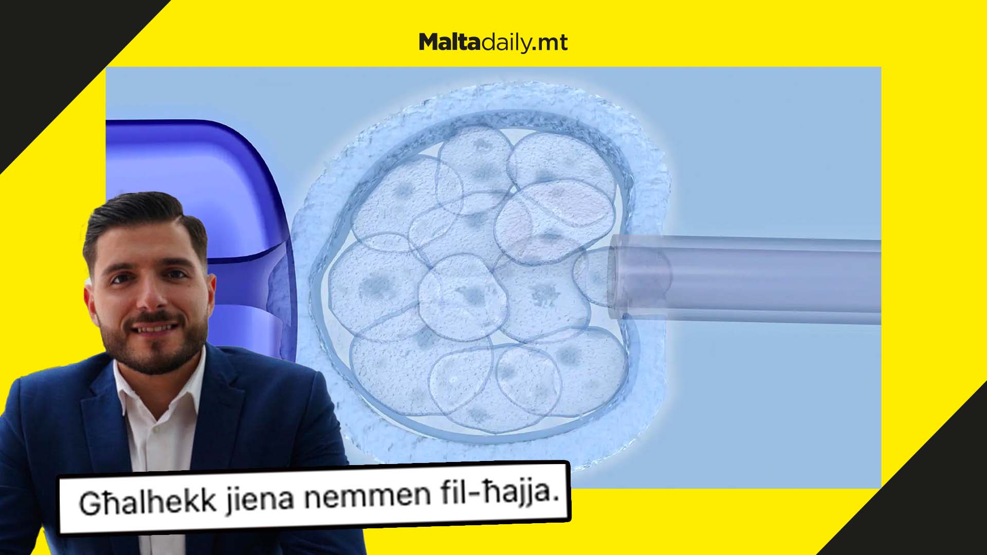 PN MP Alex Borg raises possible ‘life endangering’ concerns over IVF bill