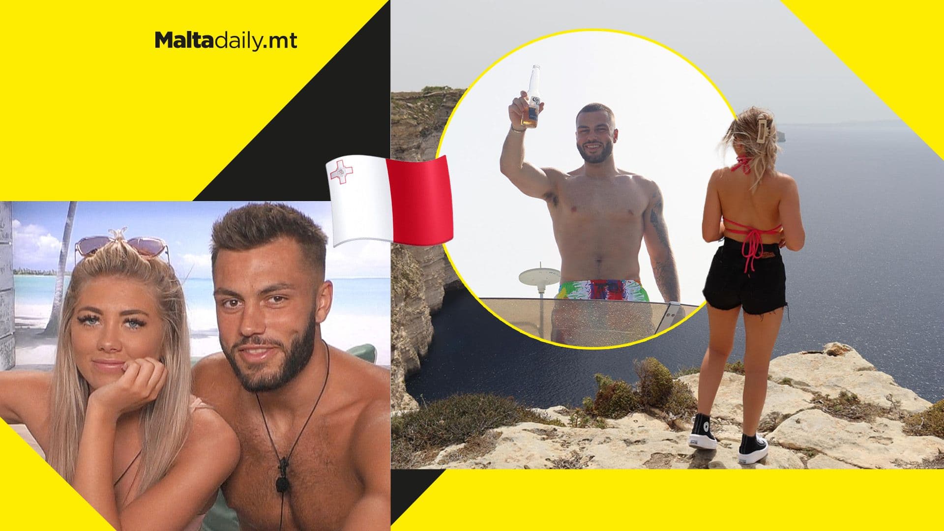 Love Island winners Paige & Finn enjoying summer holiday in Malta