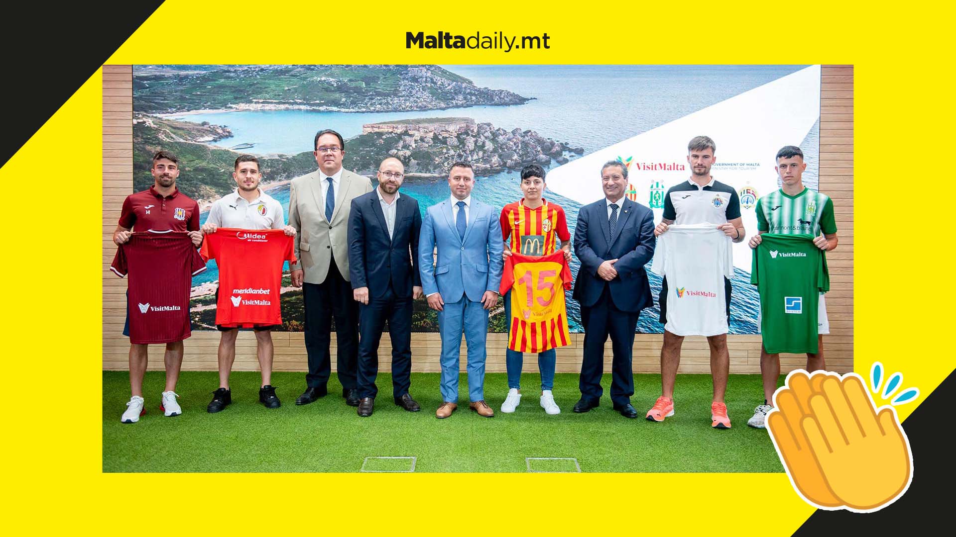 €10,000 to five football teams competing in UEFA competition by VisitMalta