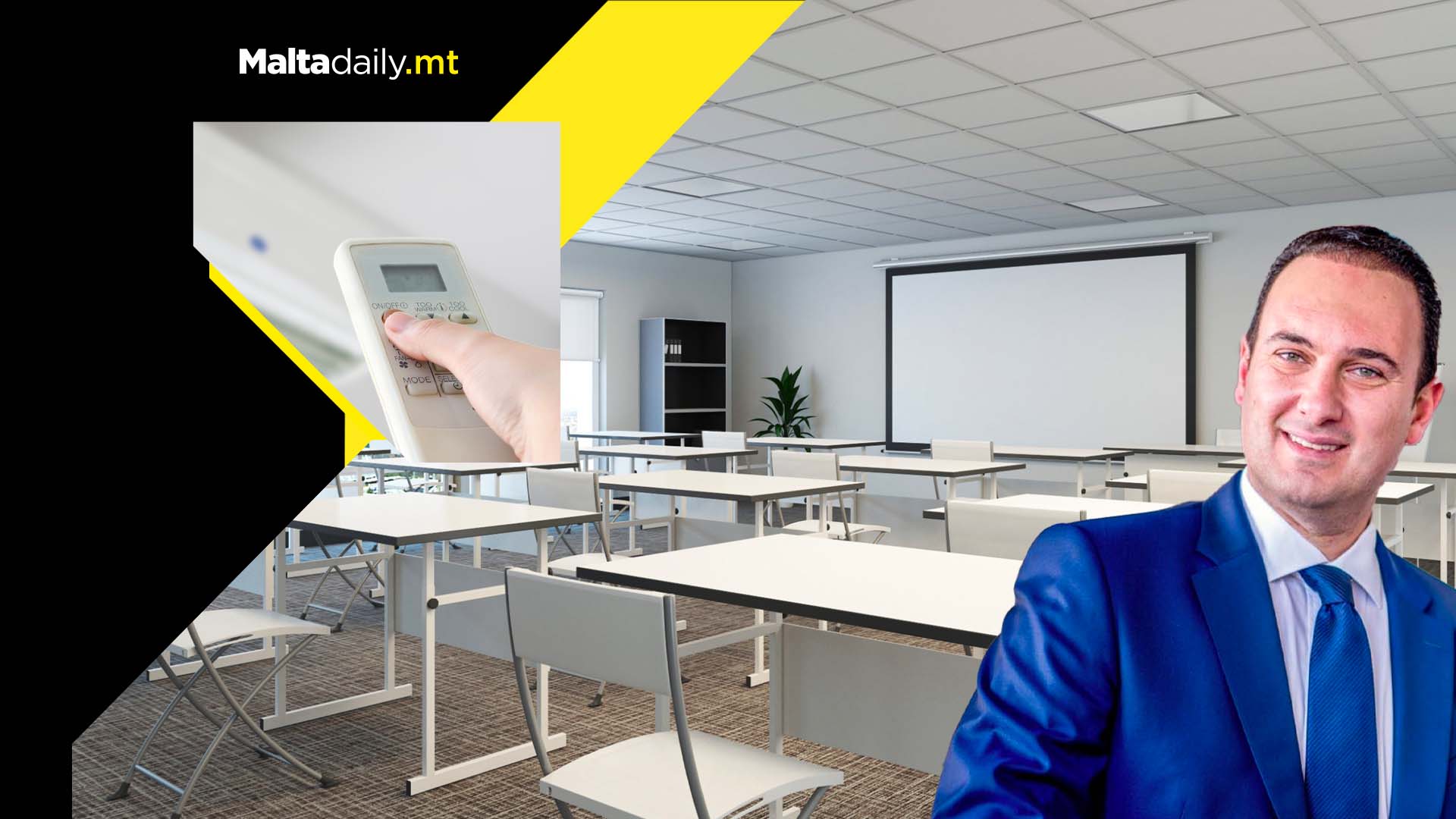 Handaq school to start getting air-conditioning in classrooms