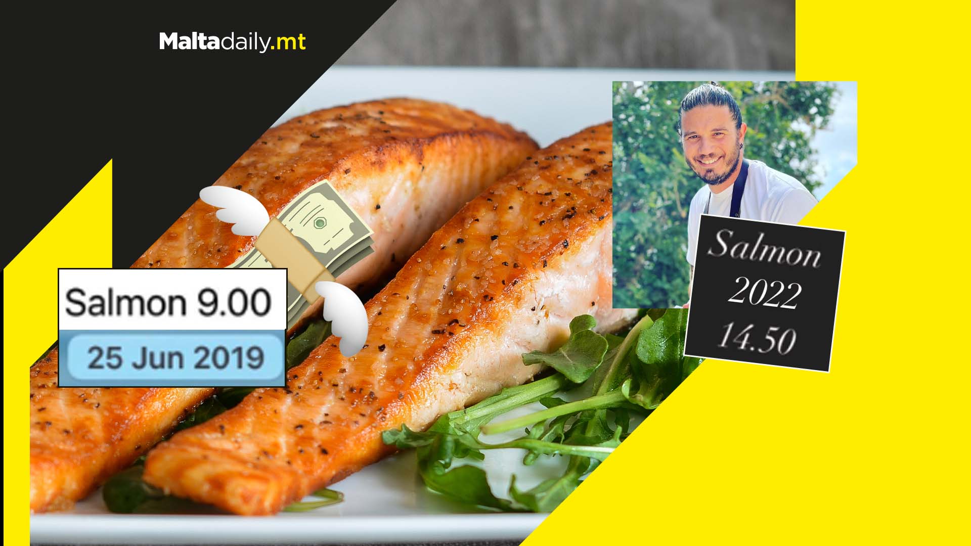 Chef Sean Gravina highlights price increases between 2019 and 2022