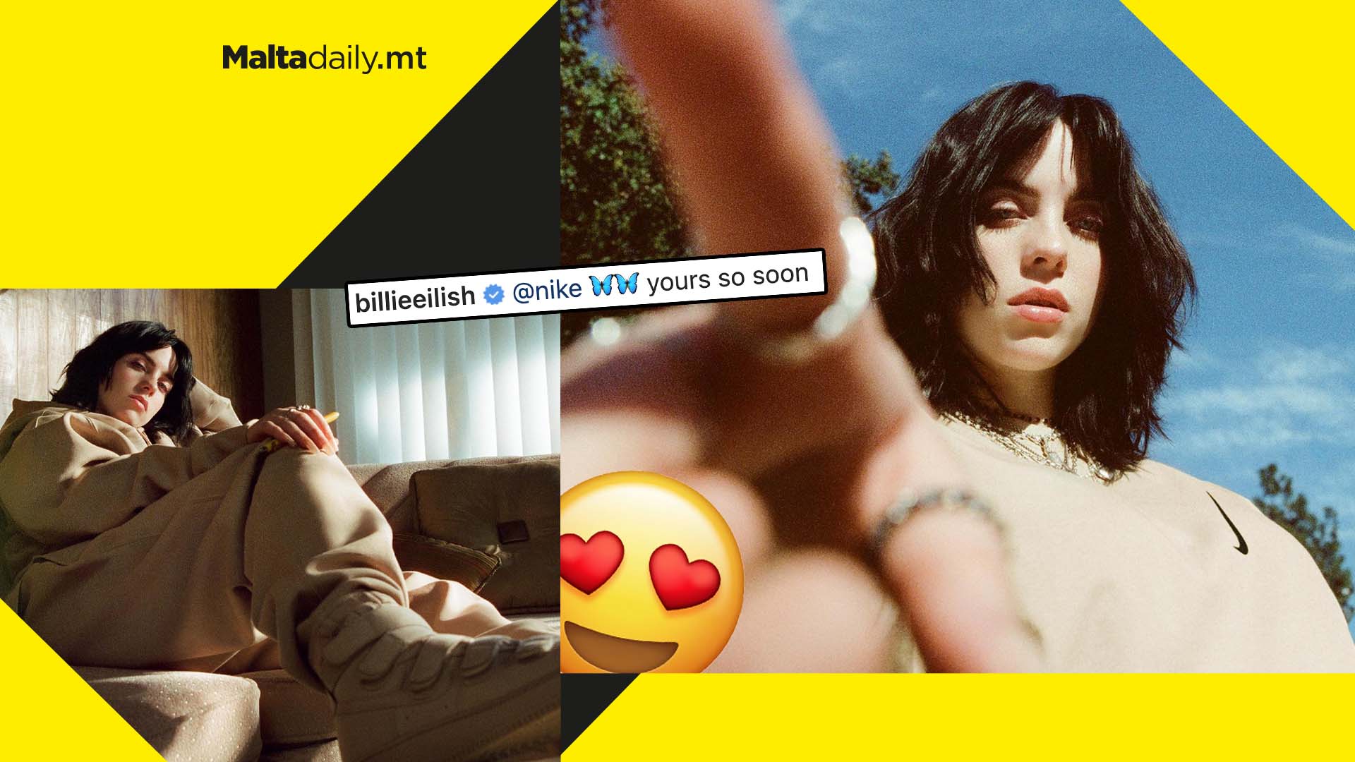 Billie Eilish’s Nike collaboration will include new Air Force 1s and apparel