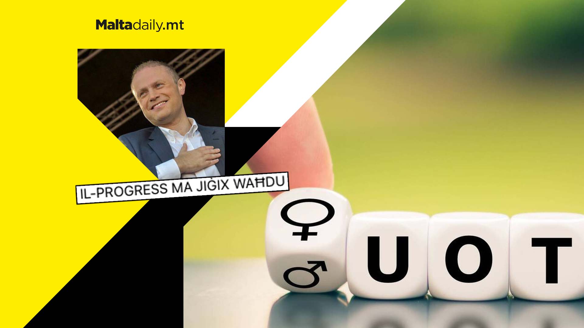 President roles should alternate between men and women suggests Joseph Muscat