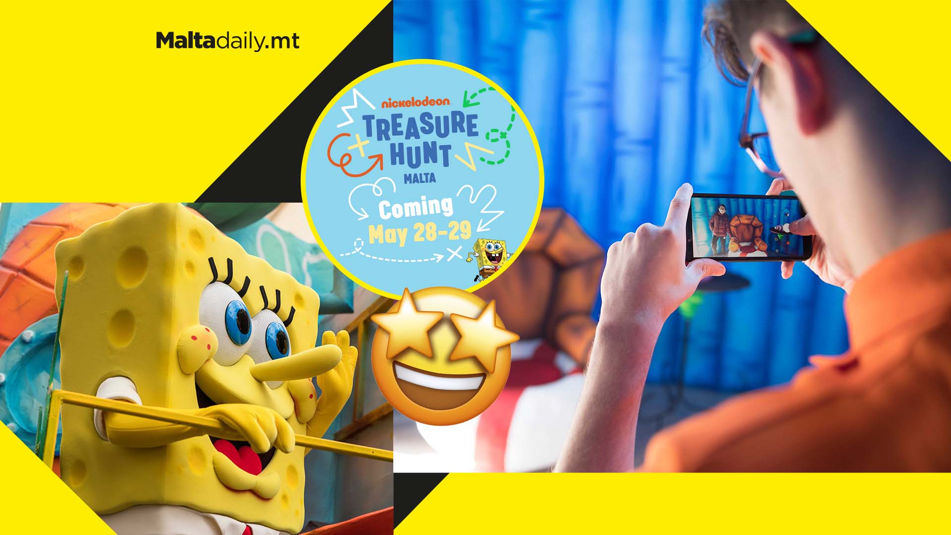 The Nickelodeon Treasure Hunt is coming back to Malta!