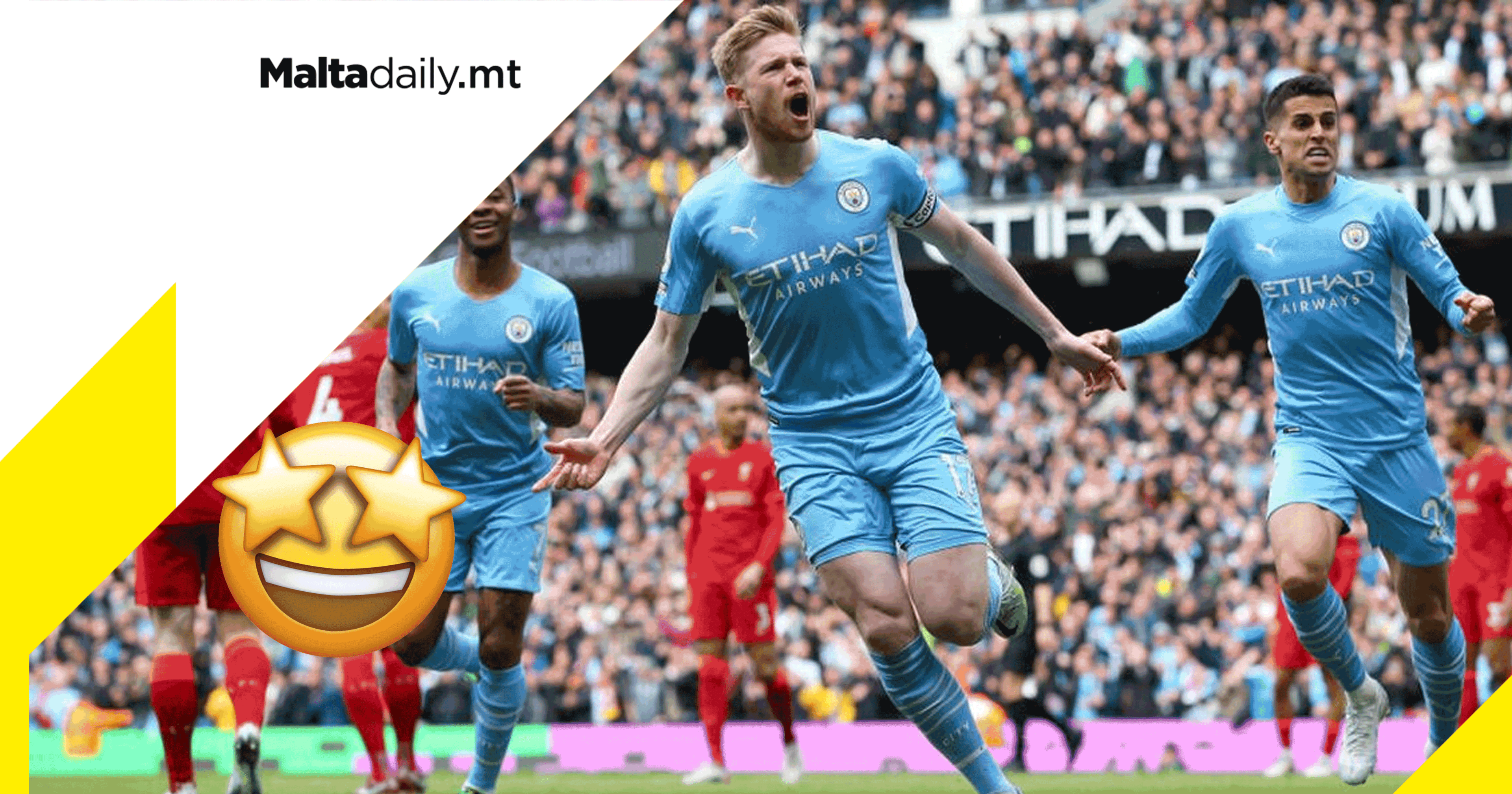 Manchester City against Liverpool ends in dramatic draw