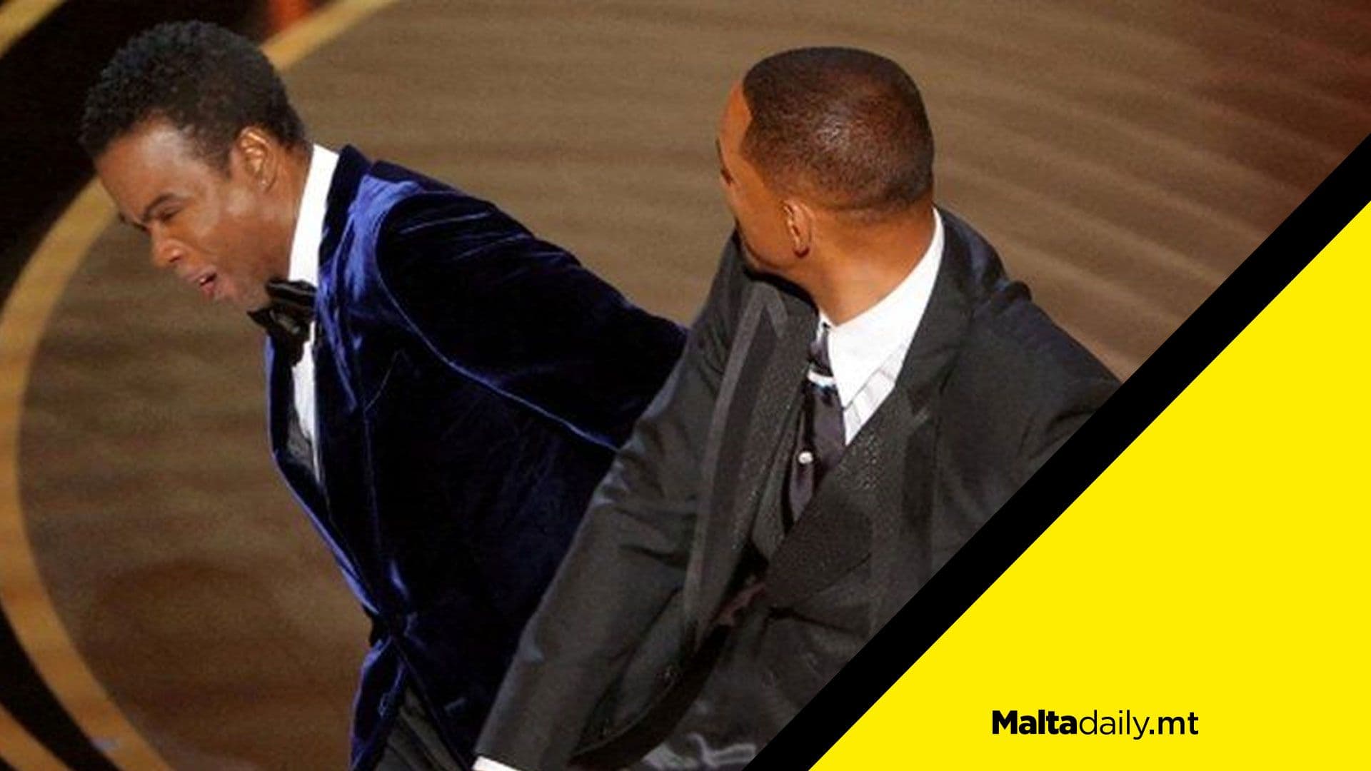 Will Smith banned from the Oscars for ten years after slapping Chris Rock