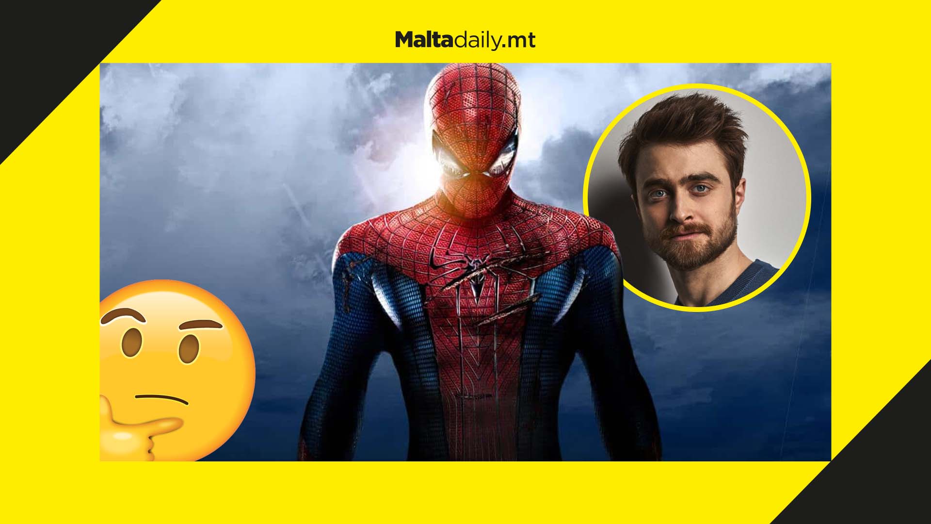 Daniel Radcliffe thinks he would be a “natural fit” for the Spider-Man role