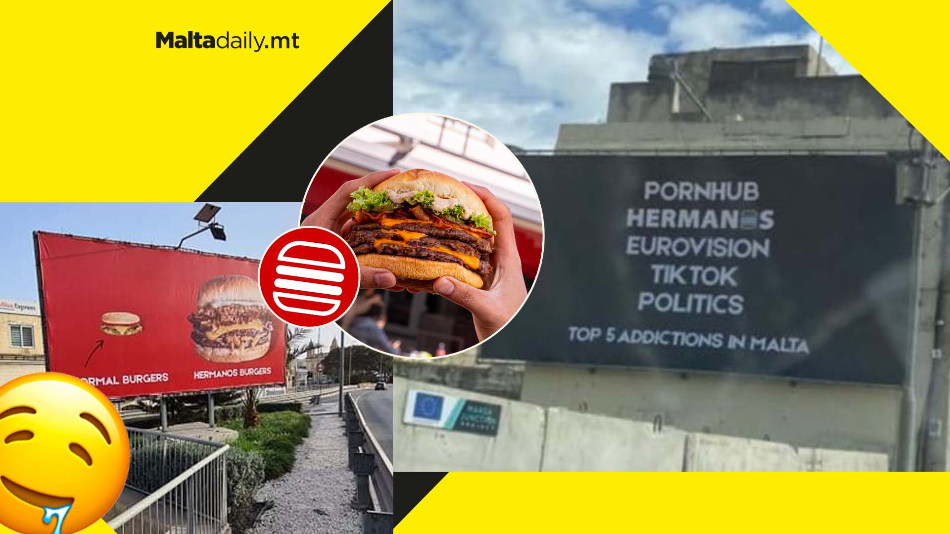 Hermanos Burgers take the billboard game to the next level