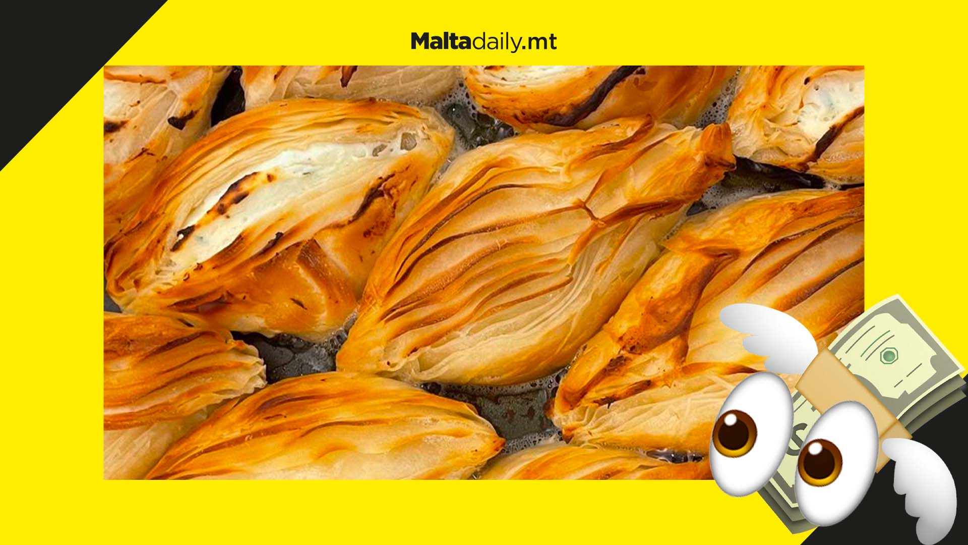 Sale of pastizzi to rise by 10c as ingredient costs soar