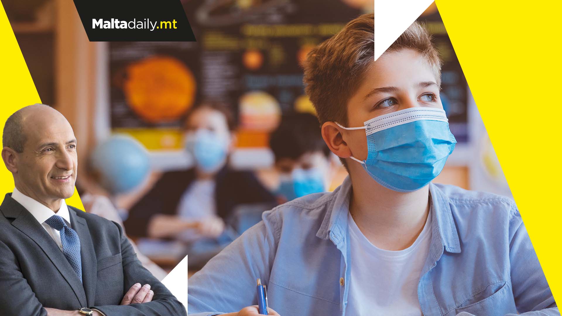 No more masks for school children as of April 13th