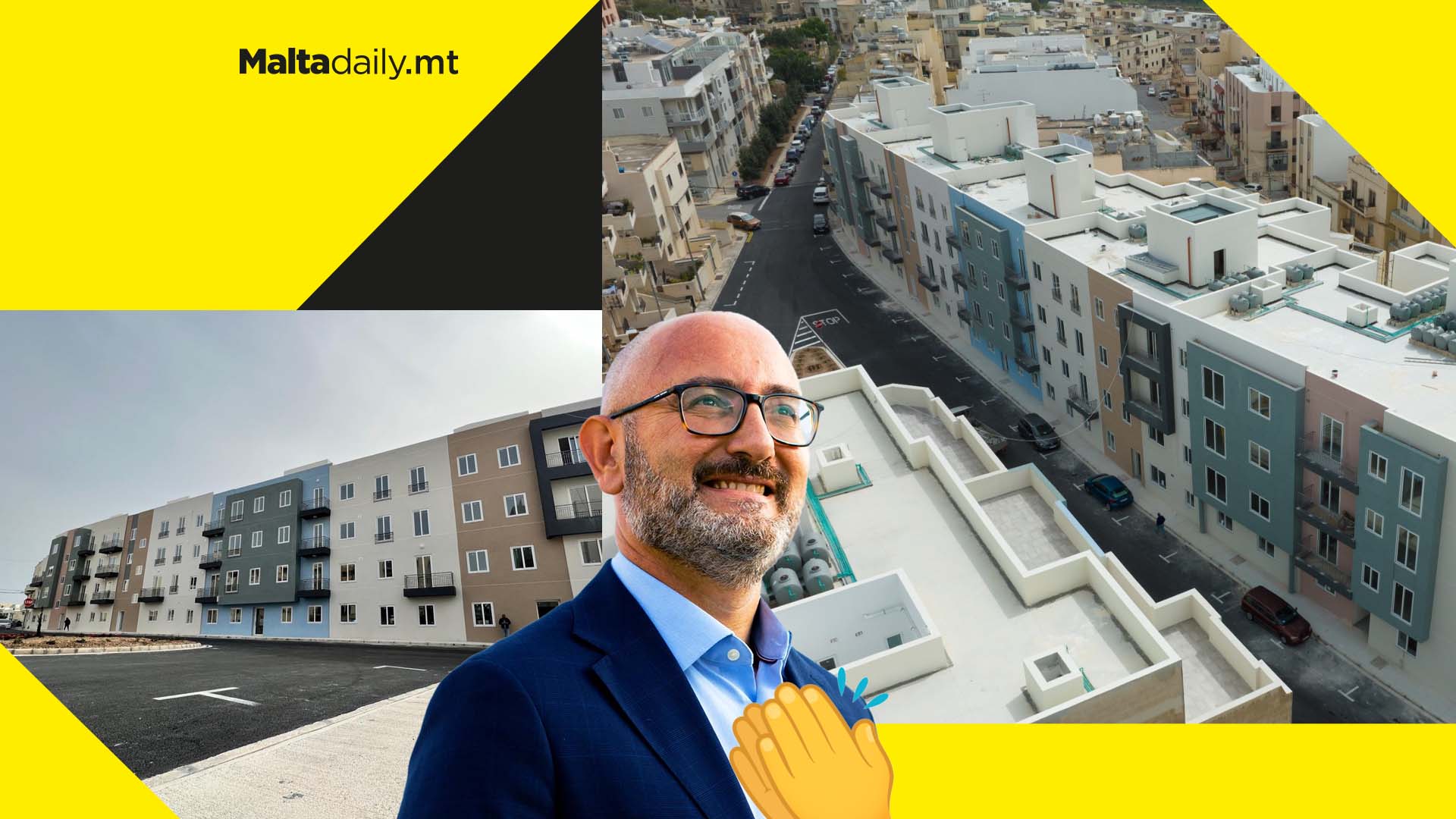 73 new families to find homes in new housing buildings unveils Roderick Galdes