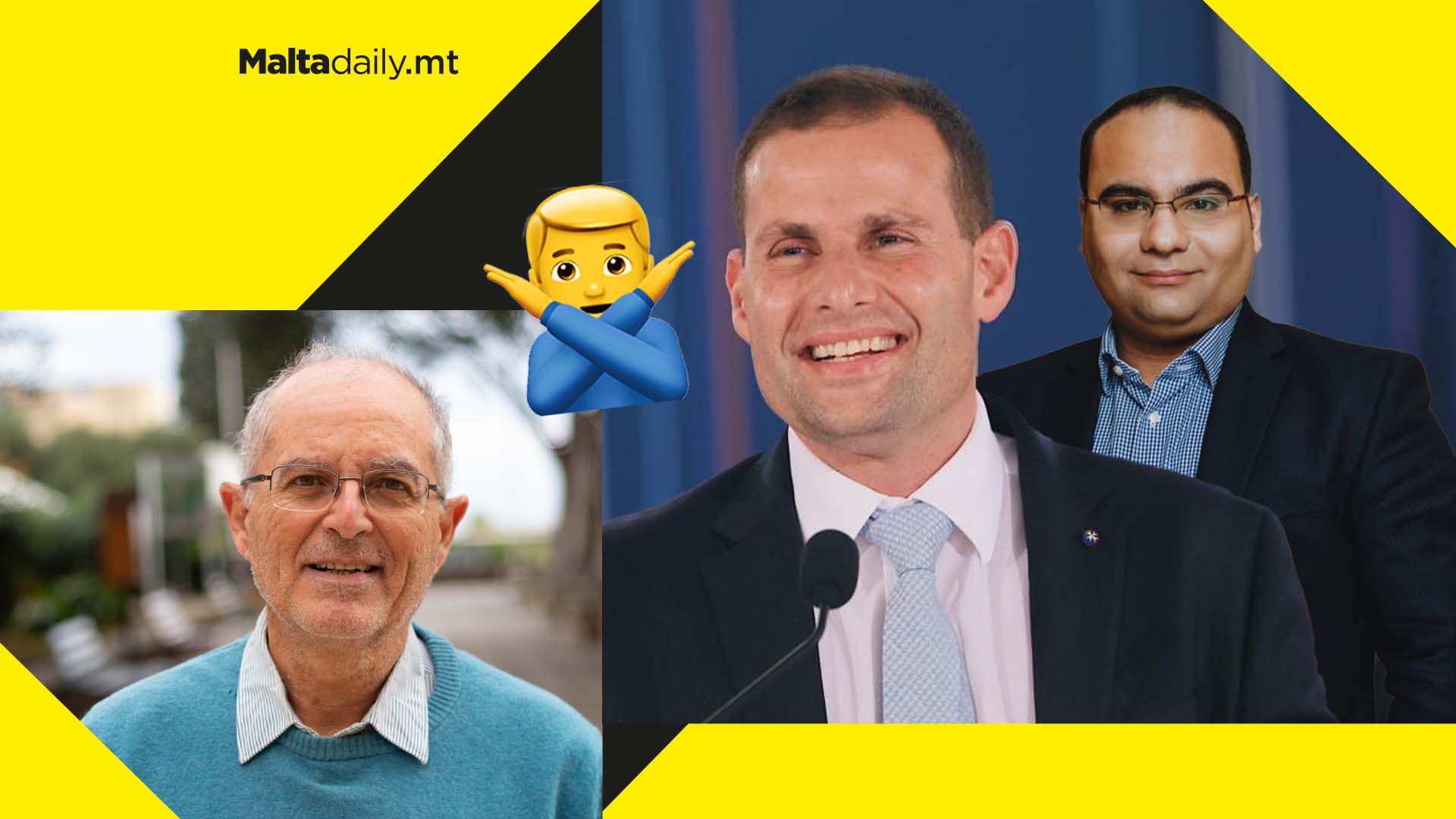 Robert Abela & Clyde Caruana reported for ‘corrupt practices’ by Arnold Cassola