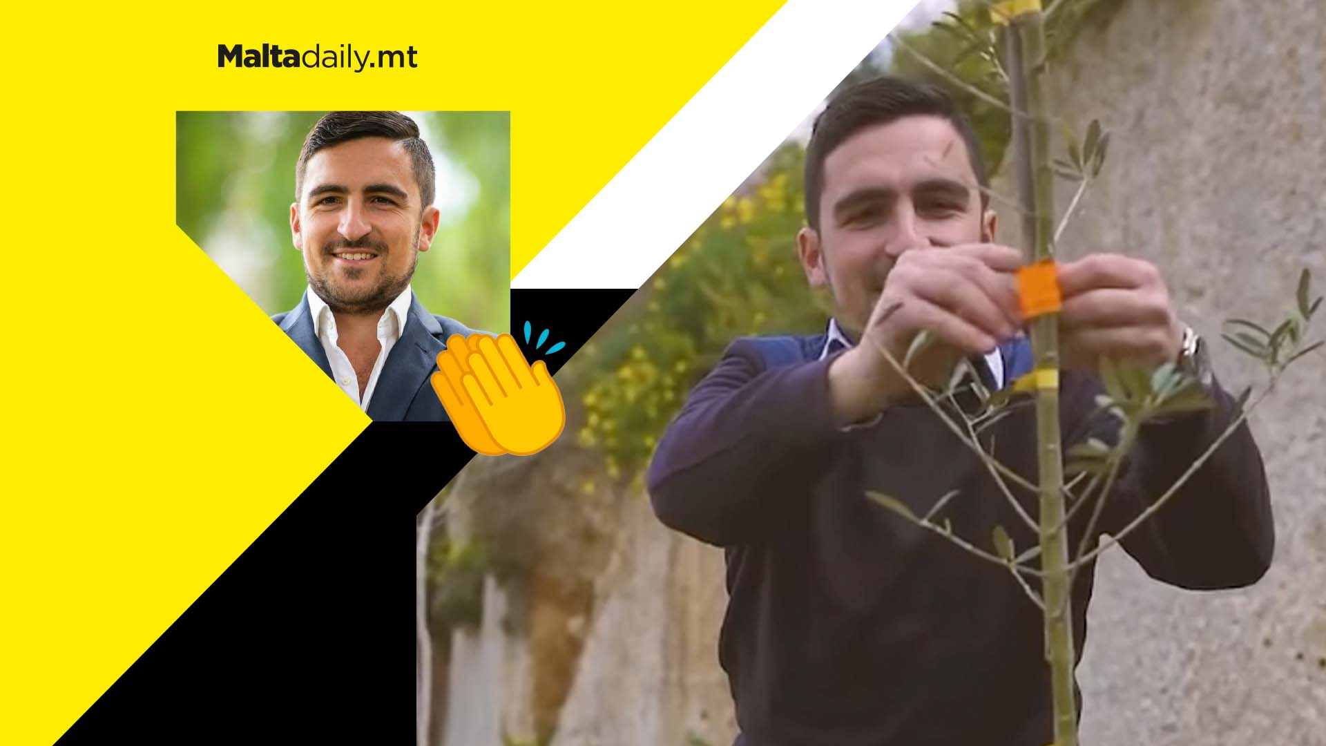 PN candidate makes up for all wasted paper during election by planting trees