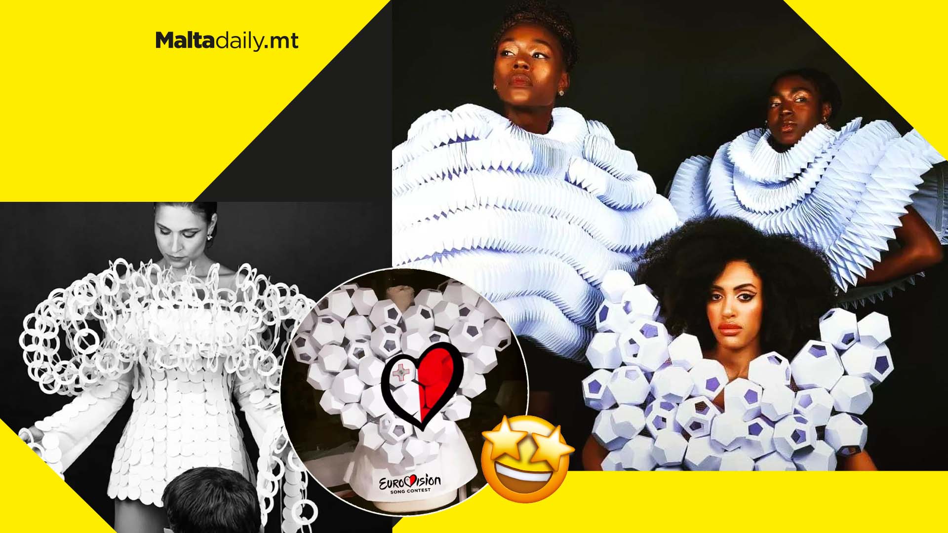 Local artist changing fashion industry with paper and recyclable designs