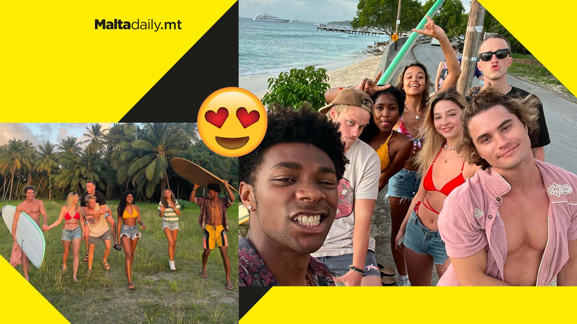 Outer Banks cast on set for filming of third season