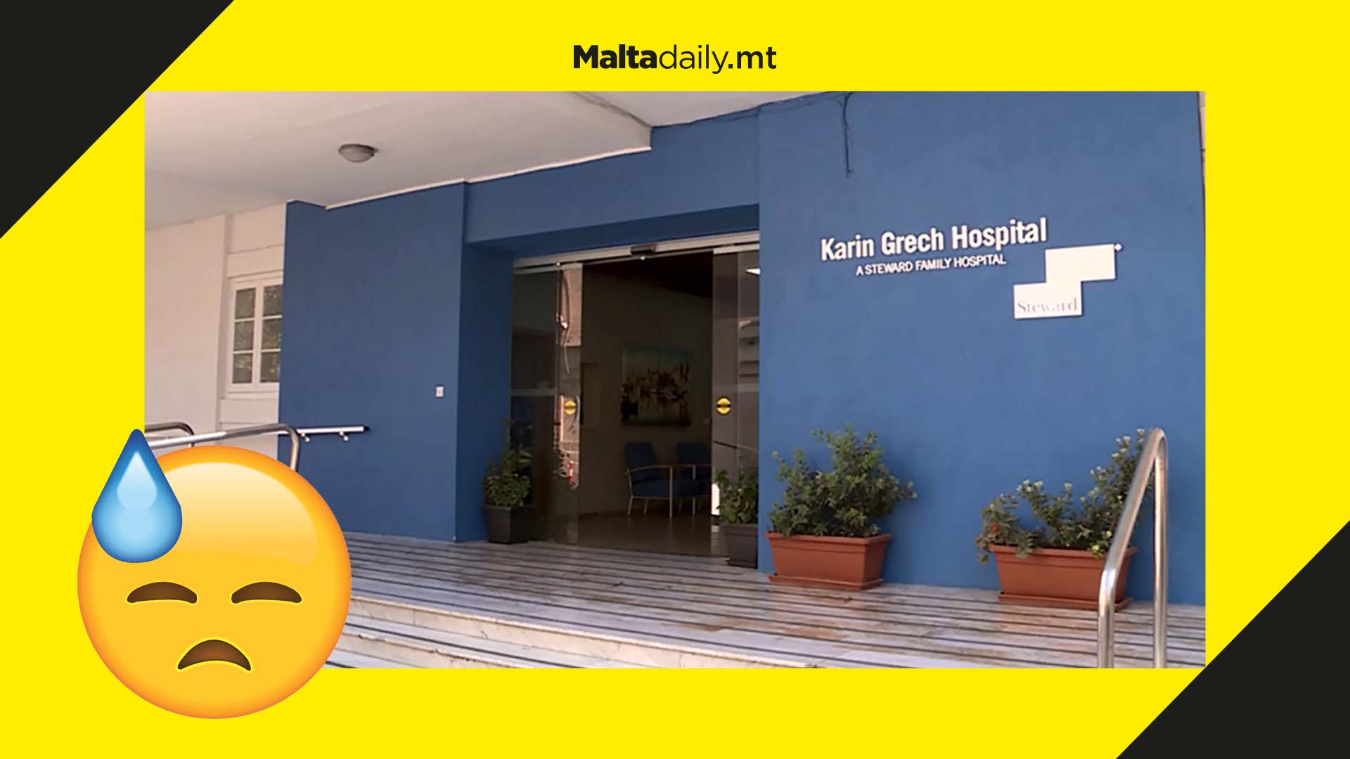 Karin Grech Hospital told to refuse new admissions over staff shortage