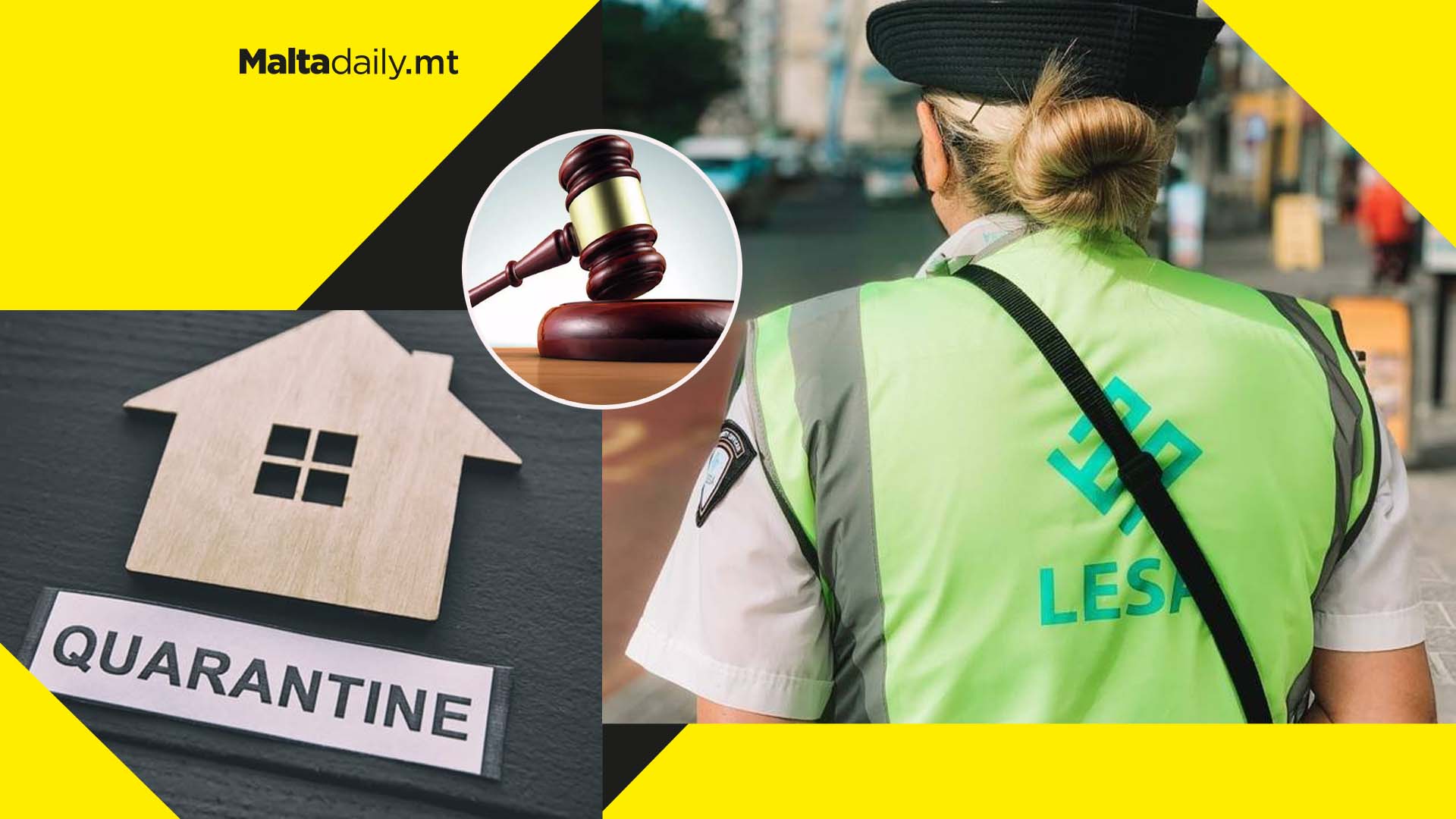 Quarantine rules cannot be enforced by LESA admits same agency