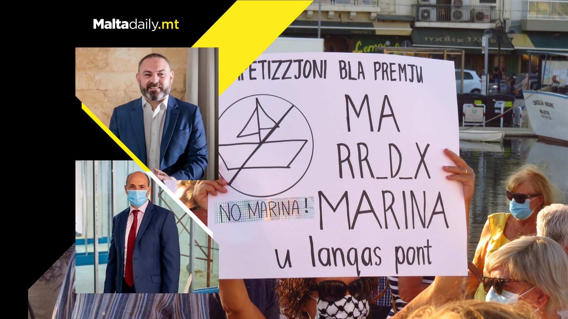 Reforms Minister Owen Bonnici slams Marsaskala marina plans