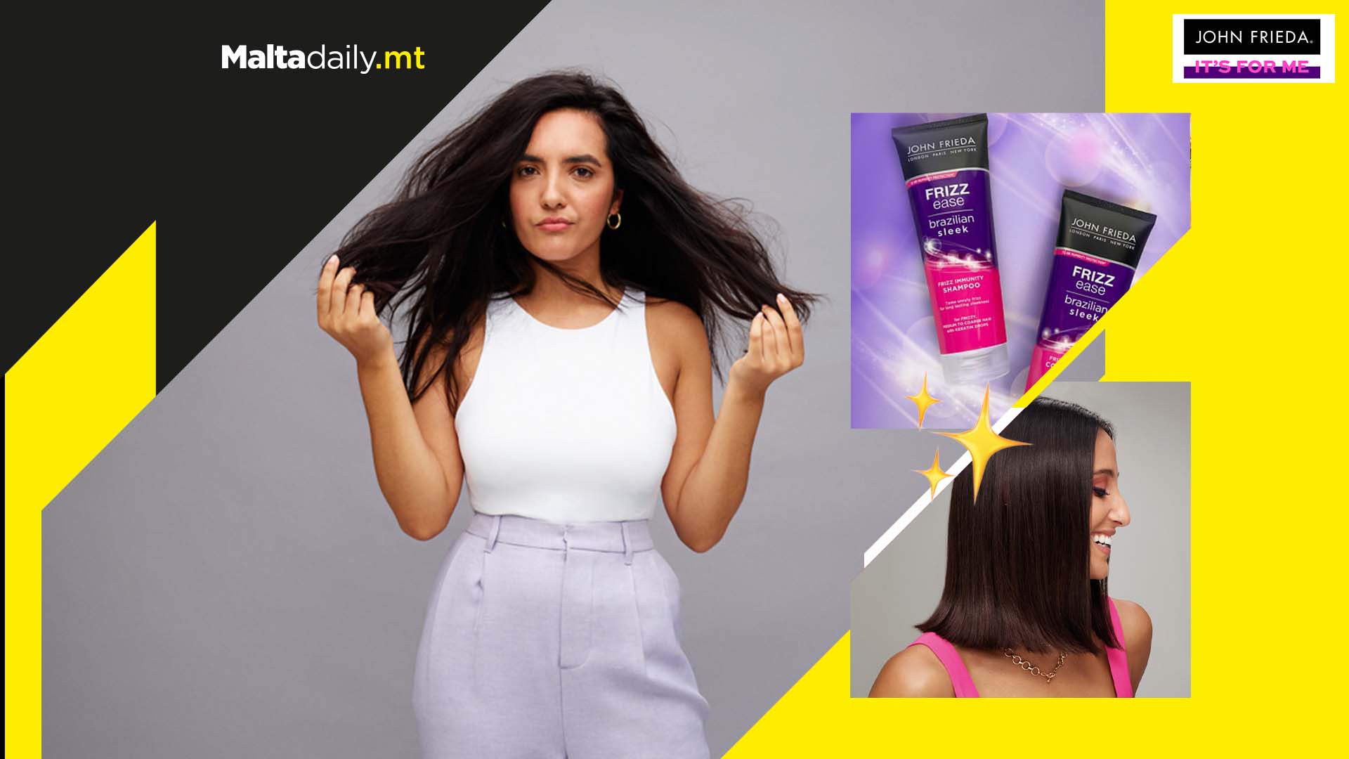 Here’s how to avoid frizzy hair in Malta’s humid weather