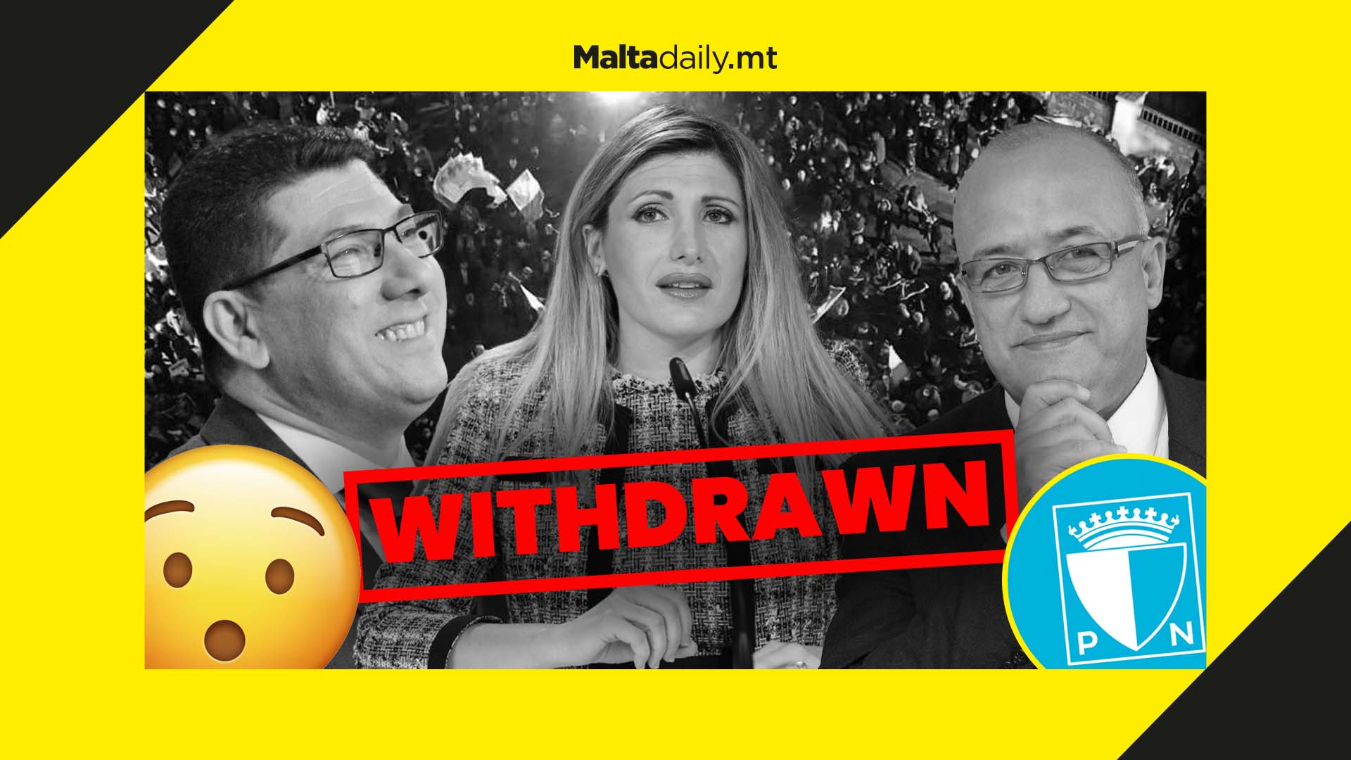 BREAKING: PN candidates Mario Galea, Kristy Debono and Clyde Puli withdraw from general election
