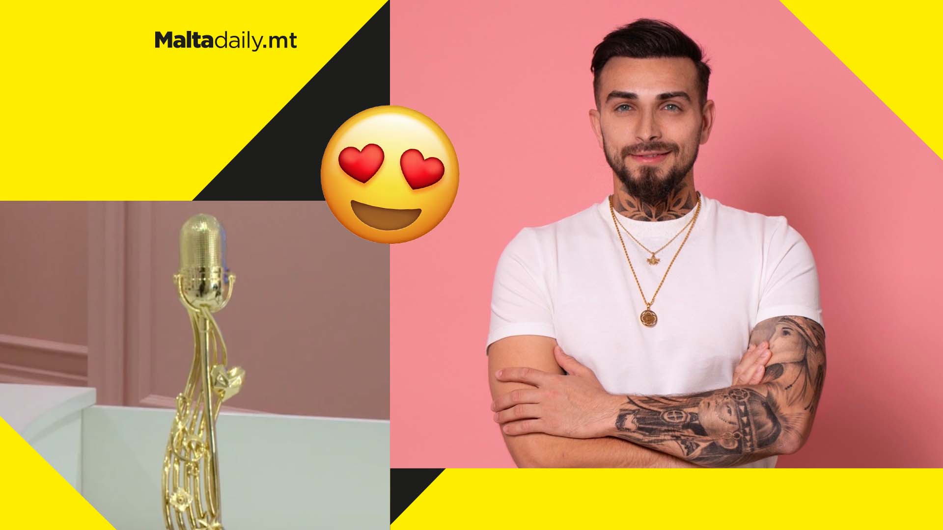 Carisma Collections’ Carlos Borg designs Malta Eurovision Song Contest trophy